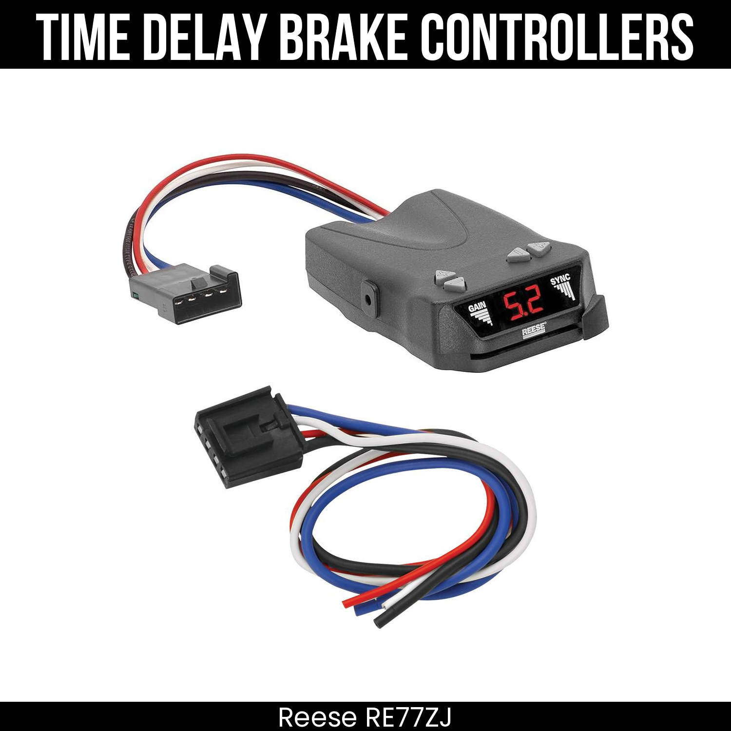 Reese Brakeman IV Brake Control , Plug Adapter