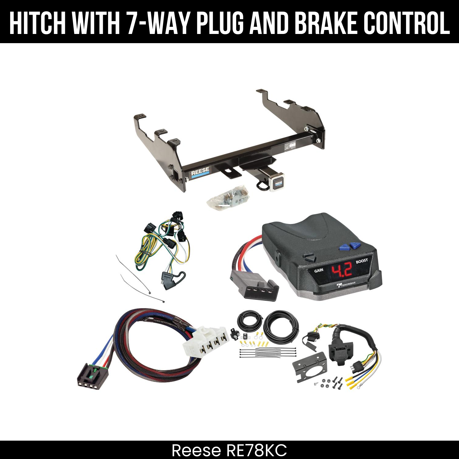 Trailer Hitch , 7-Way , Tekonsha Brake EVN Control