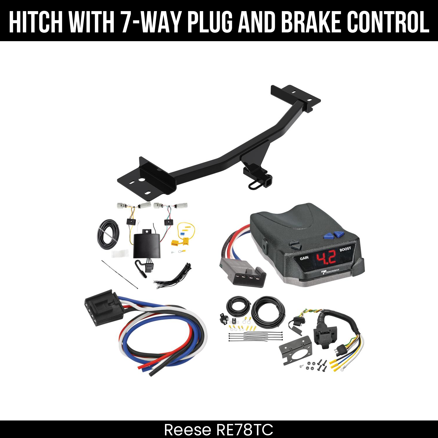 Trailer Hitch , 7-Way , Tekonsha Brake EVN Control