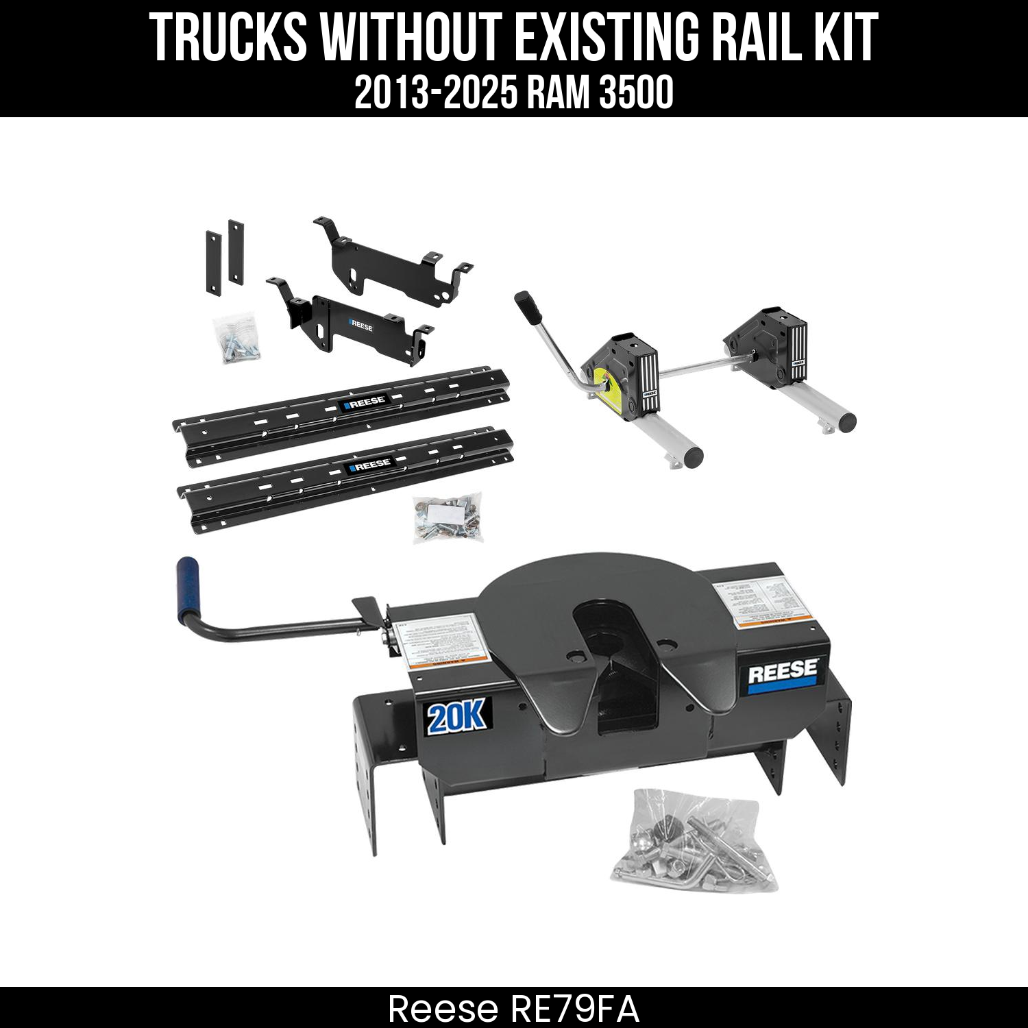 5th Wheel Hitch Rails Only,5th Wheel Hitch Custom Bracket,5th Wheel Round Tube Slider,5th Wheel Hitch