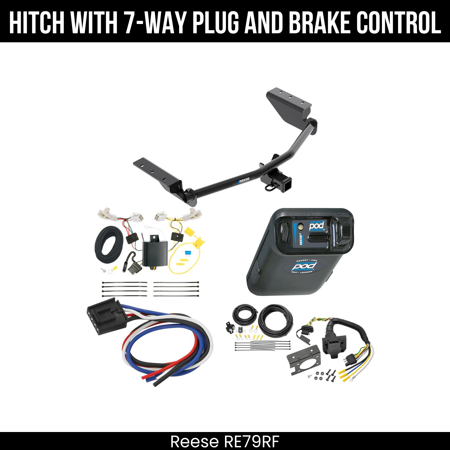 Trailer Hitch , 7-Way , Reese POD Brake Control