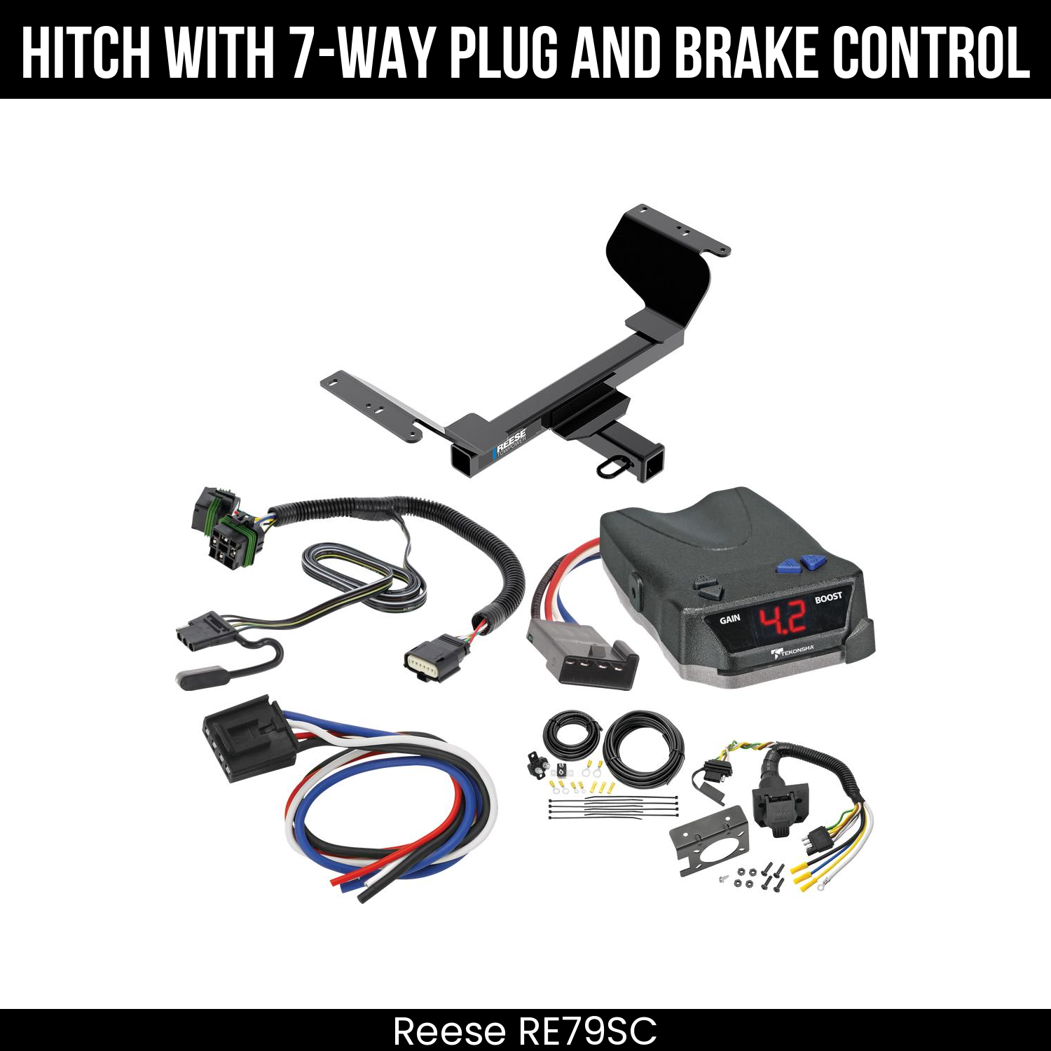 Trailer Hitch , 7-Way , Tekonsha Brake EVN Control