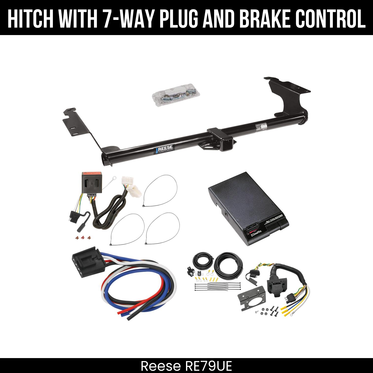 Trailer Hitch , 7-Way , Draw-Tite Activator Brake Control