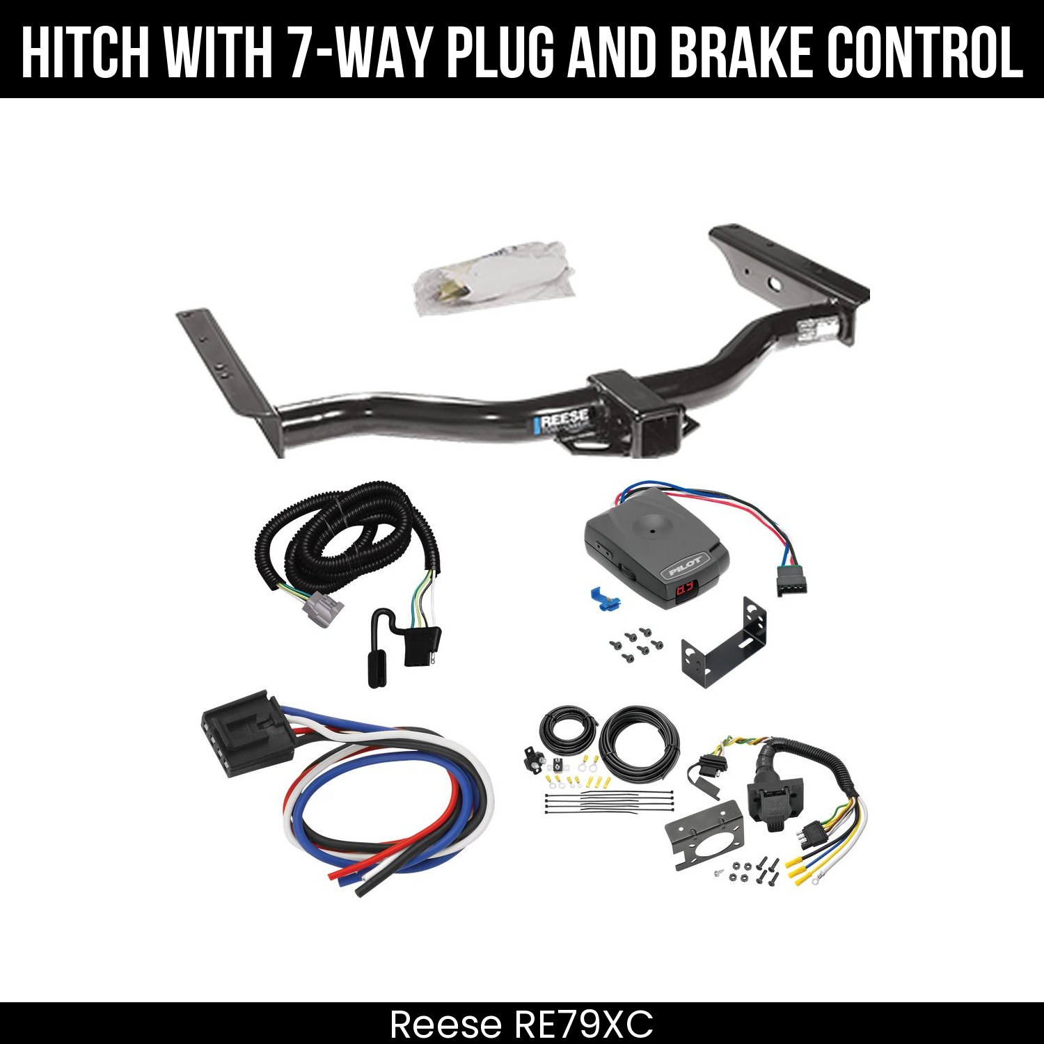 Trailer Hitch , 7-Way , Pro Series Pilot Brake Control