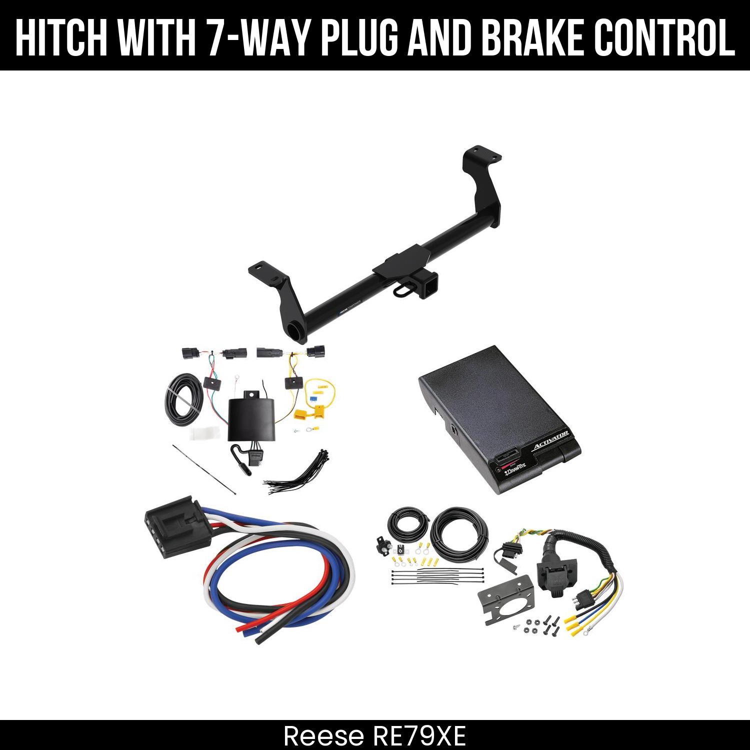Trailer Hitch , 7-Way , Draw-Tite Activator Brake Control