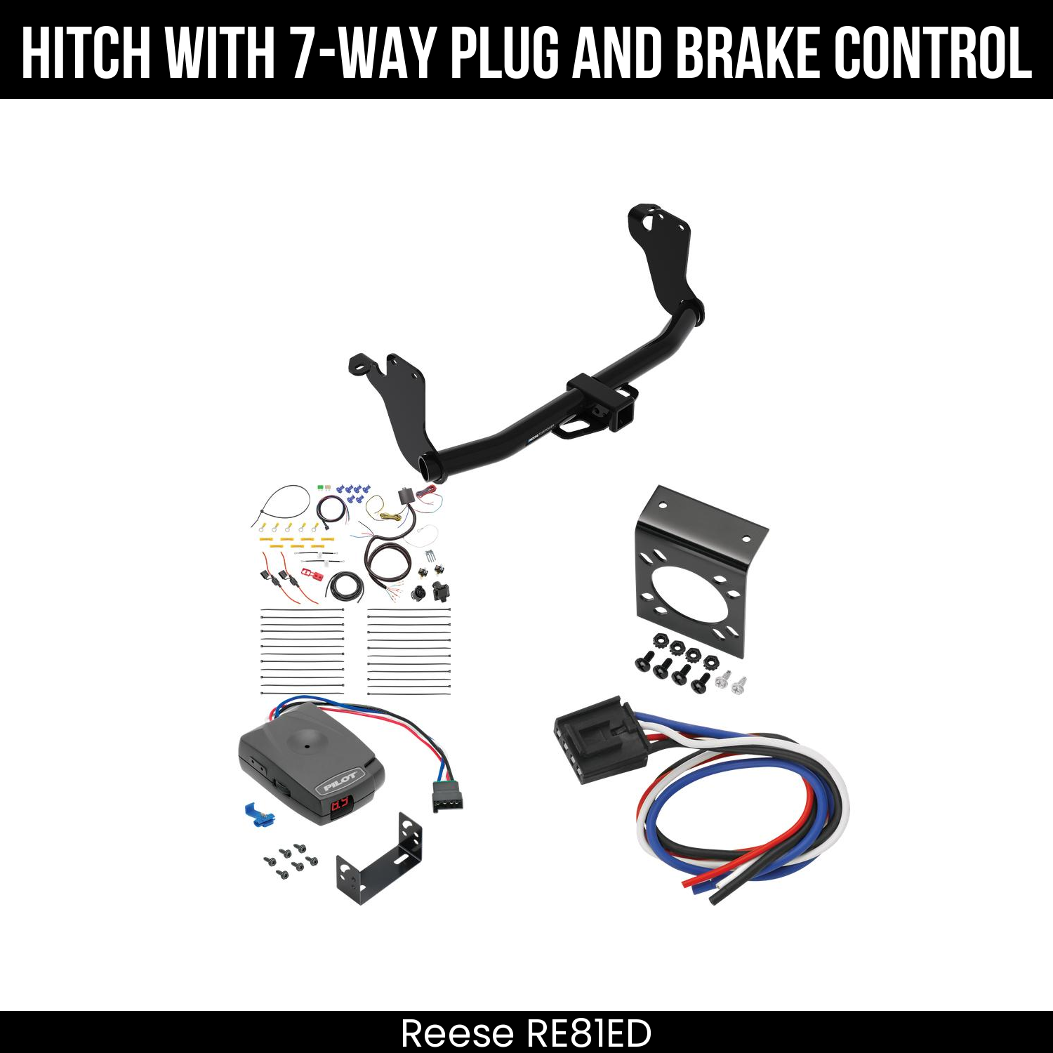 Trailer Hitch , 7-Way , Pro Series Pilot Brake Control