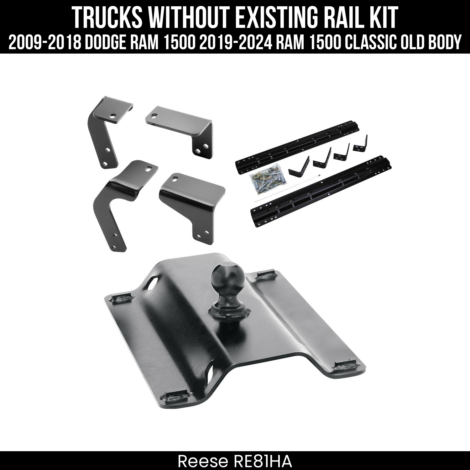 5th Wheel Hitch Bracket Kit,5th Wheel Hitch Mounting Rail & Bracket Kit,5th Wheel Gooseneck Hitch