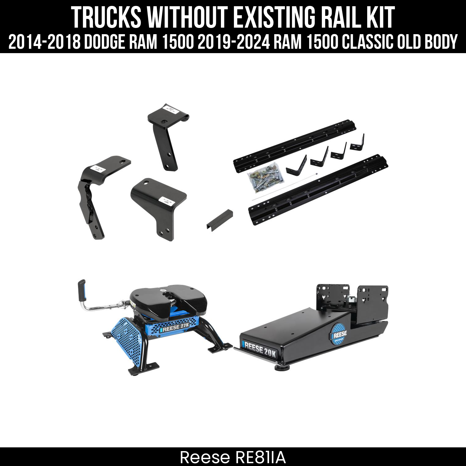 5th Wheel Hitch Bracket Kit,5th Wheel Hitch Mounting Rail & Bracket Kit,M5 5th Wheel Head Assembly,M5 5th Wheel Center Section,M5 5th Wheel Leg Kit,Sidewinder 5th Wheel Pin Box