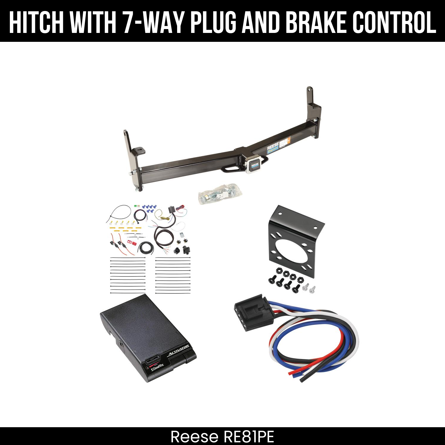 Trailer Hitch , 7-Way , Draw-Tite Activator Brake Control