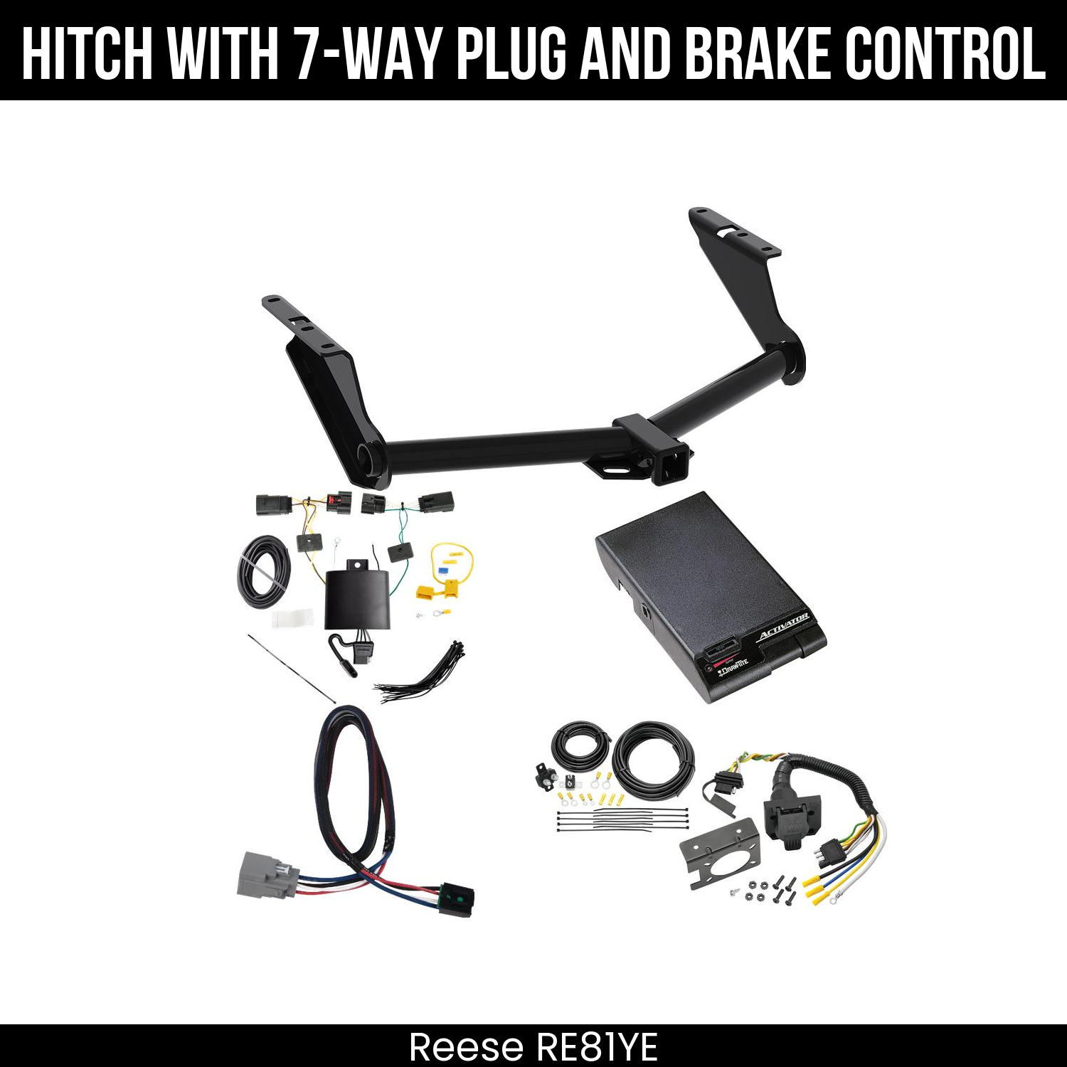 Trailer Hitch , 7-Way , Draw-Tite Activator Brake Control