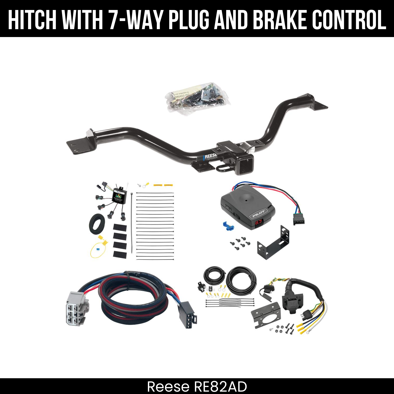 Trailer Hitch , 7-Way , Pro Series Pilot Brake Control