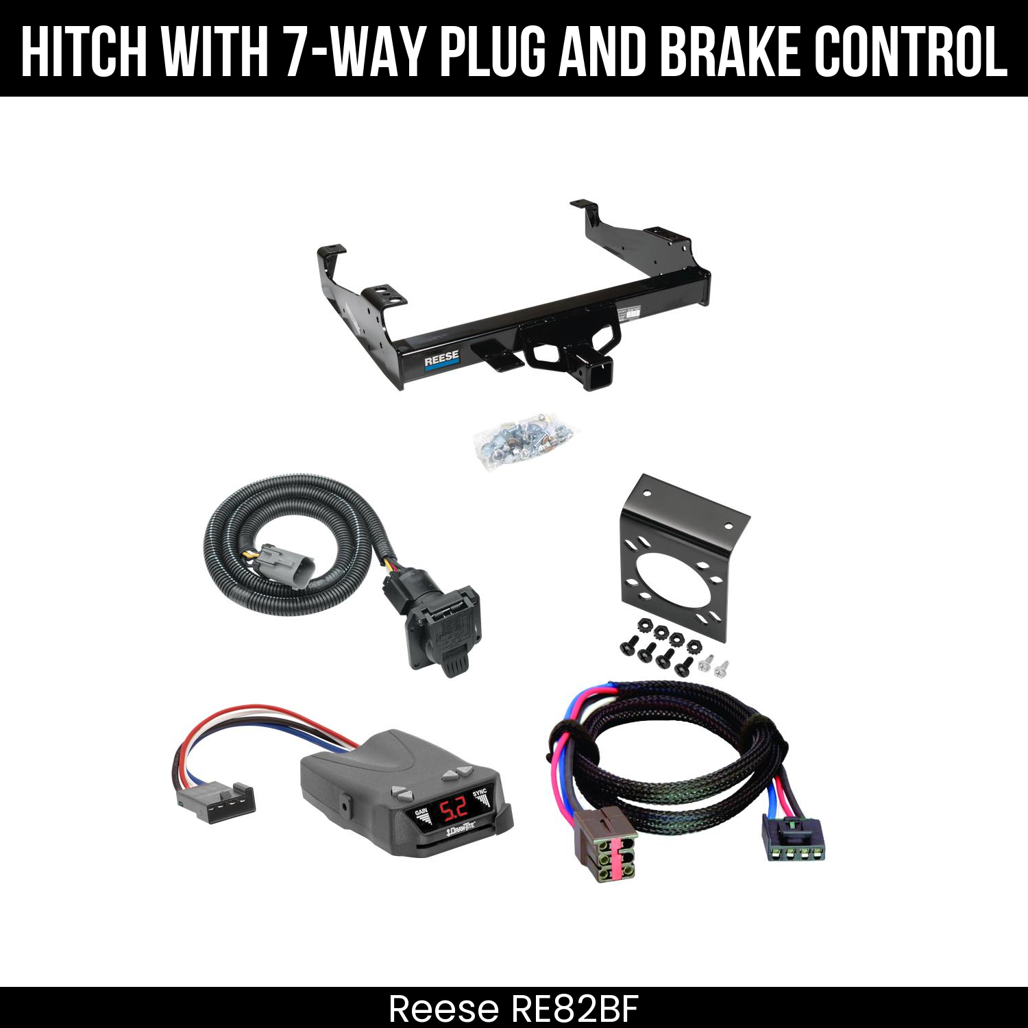 Trailer Hitch , 7-Way , Draw-Tite Activator IV Brake Control