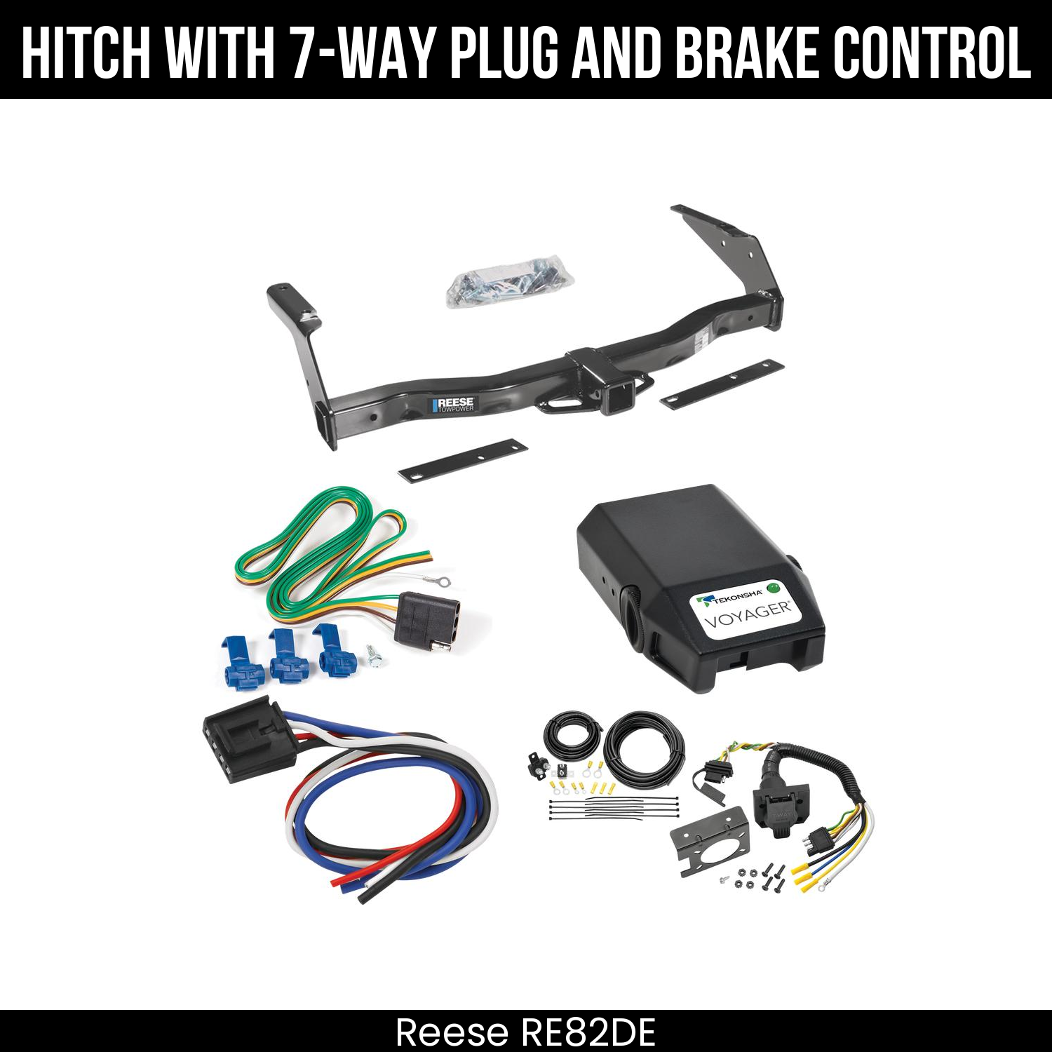 Trailer Hitch , 7-Way , Tekonsha Voyager Brake Control