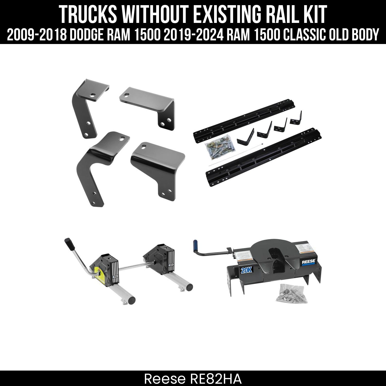 5th Wheel Hitch Bracket Kit,5th Wheel Hitch Mounting Rail & Bracket Kit,5th Wheel Round Tube Slider,5th Wheel Hitch