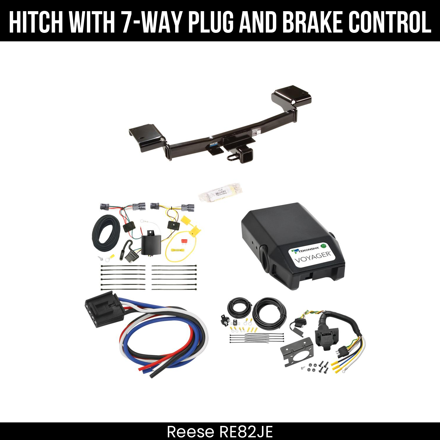 Trailer Hitch , 7-Way , Tekonsha Voyager Brake Control