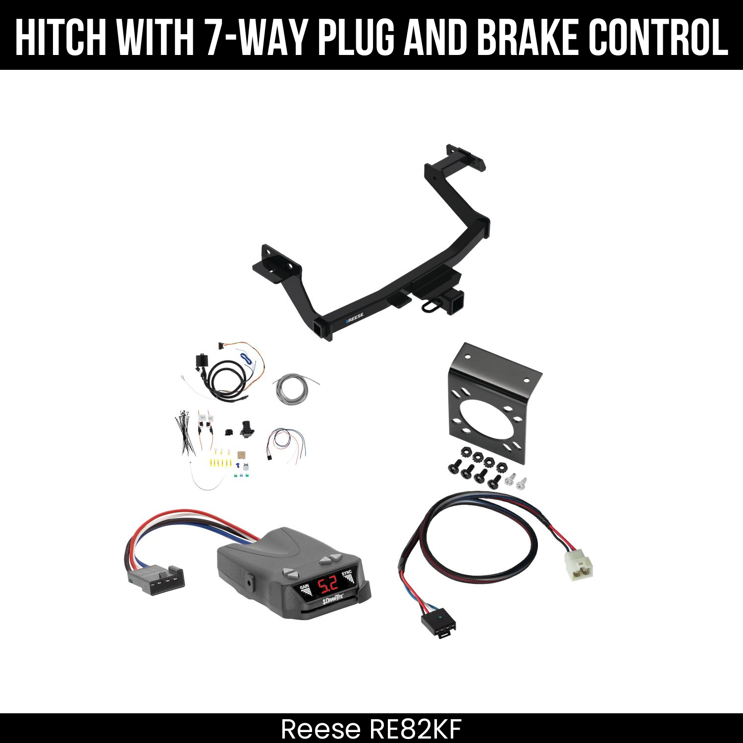 Trailer Hitch , 7-Way , Draw-Tite Activator IV Brake Control