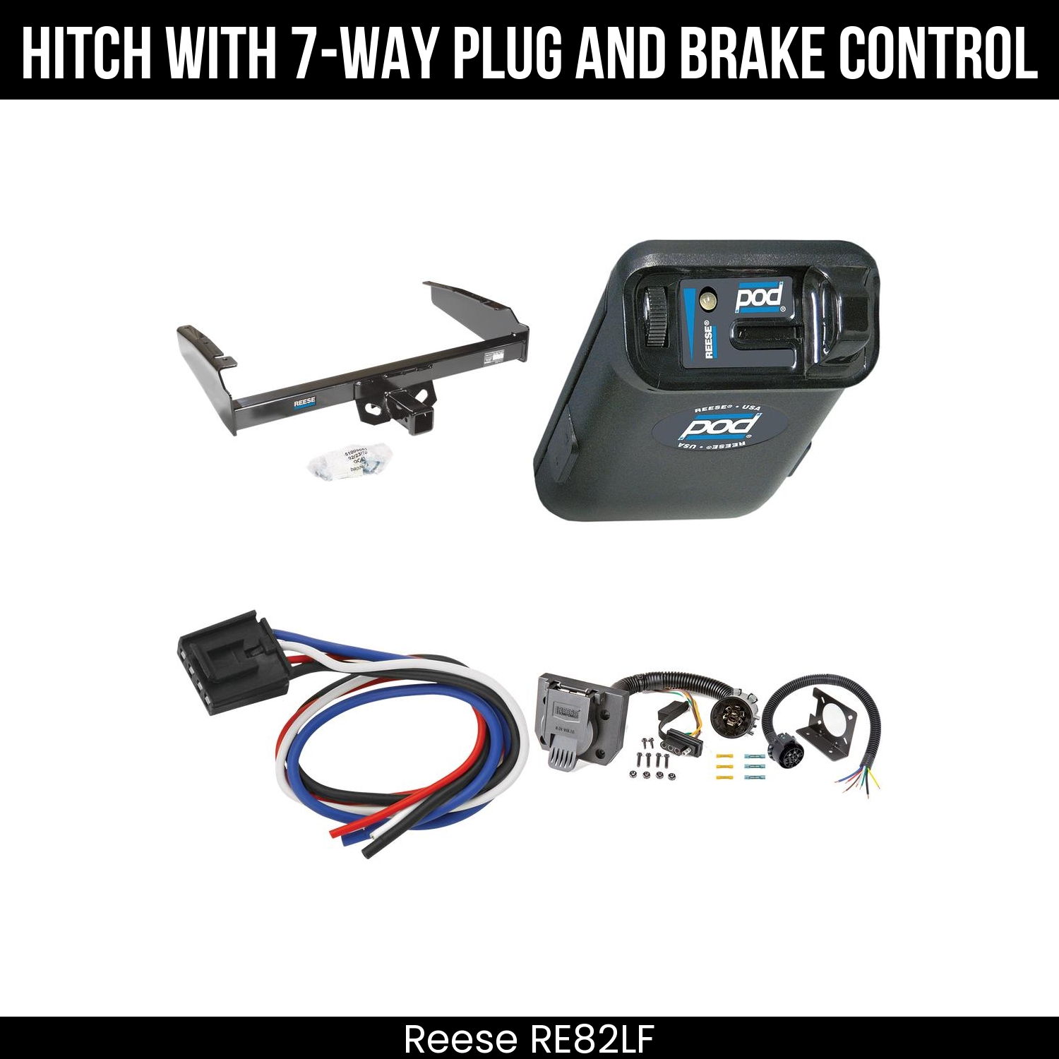 Trailer Hitch , 7-Way , Reese POD Brake Control