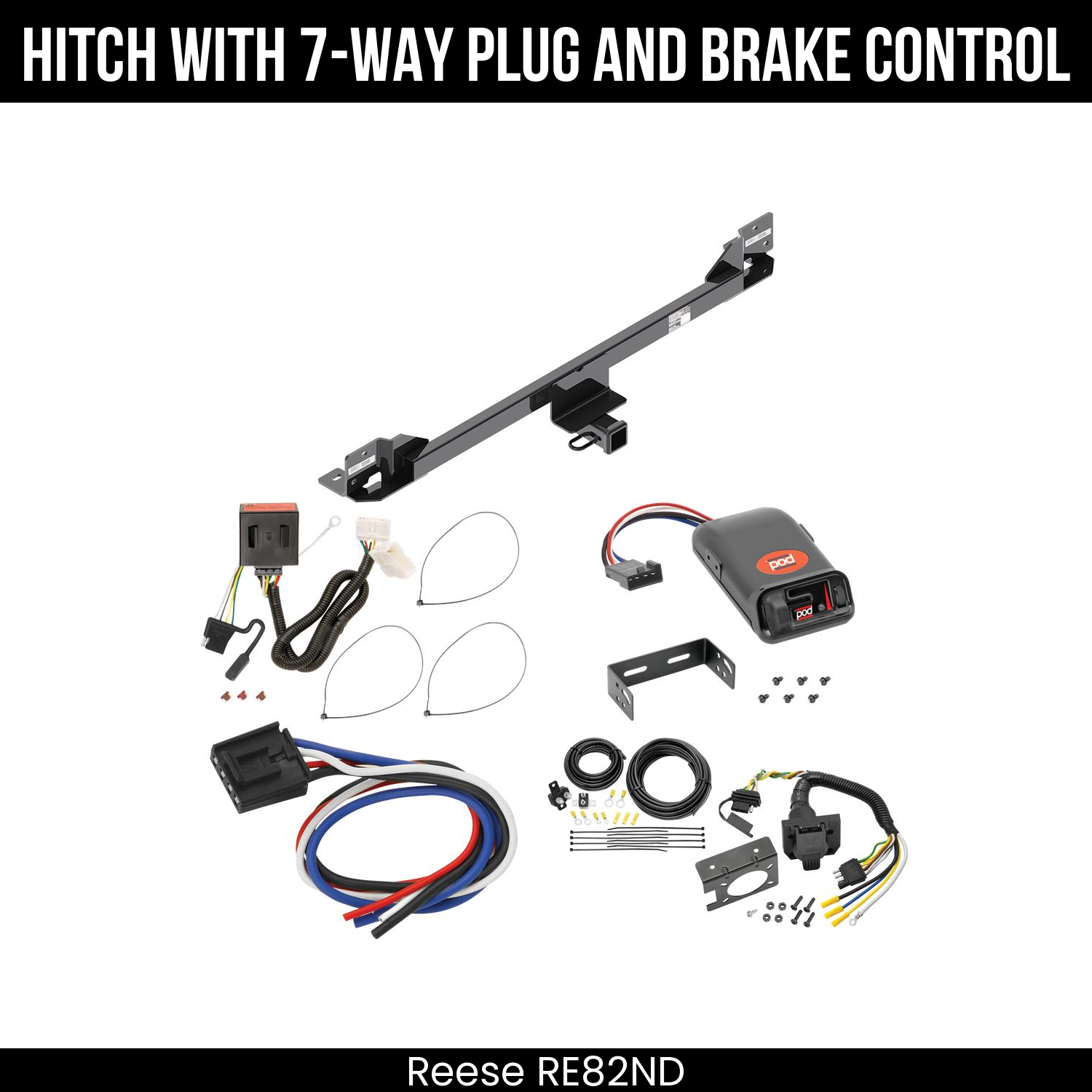 Trailer Hitch , 7-Way , Pro Series POD Brake Control
