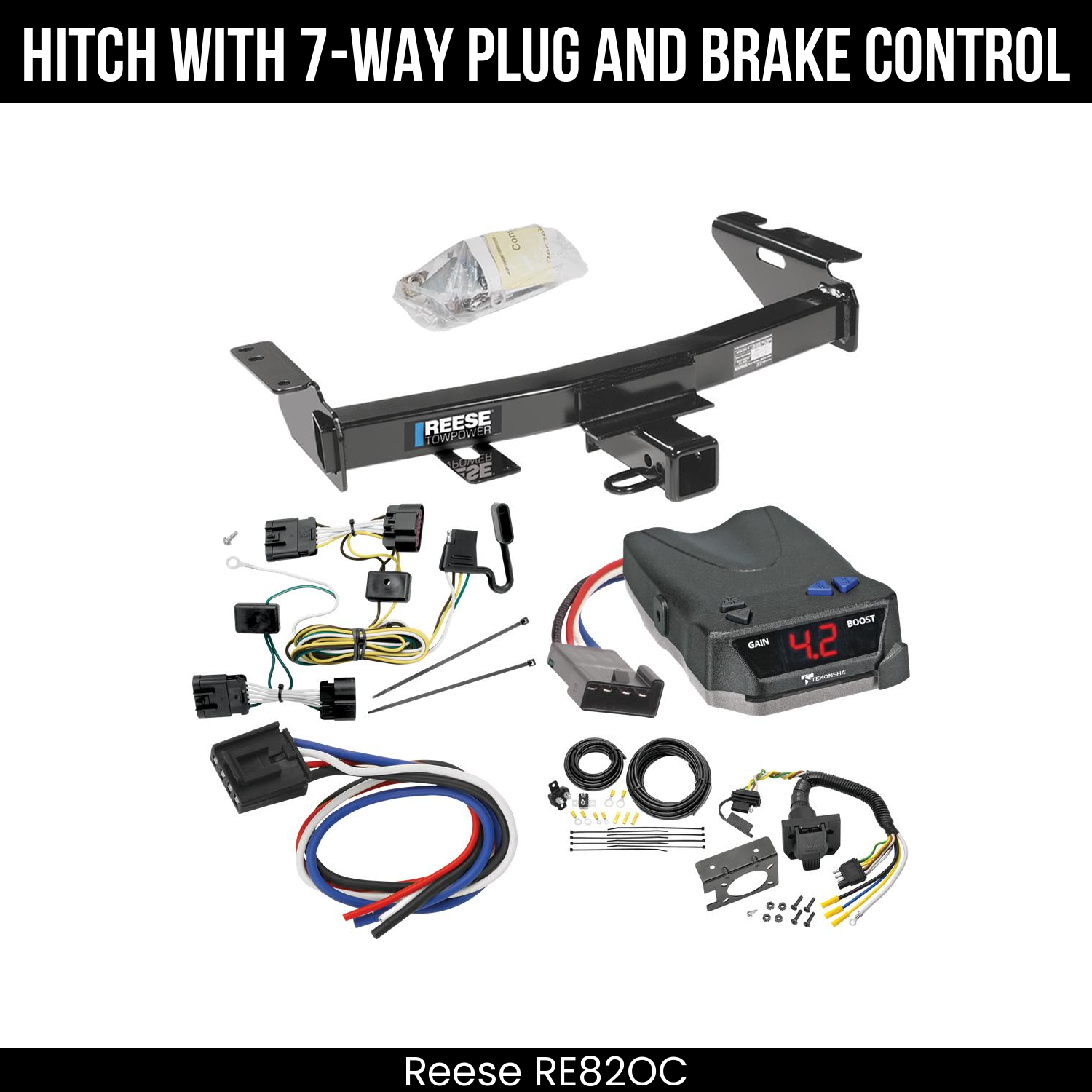 Trailer Hitch , 7-Way , Tekonsha Brake EVN Control