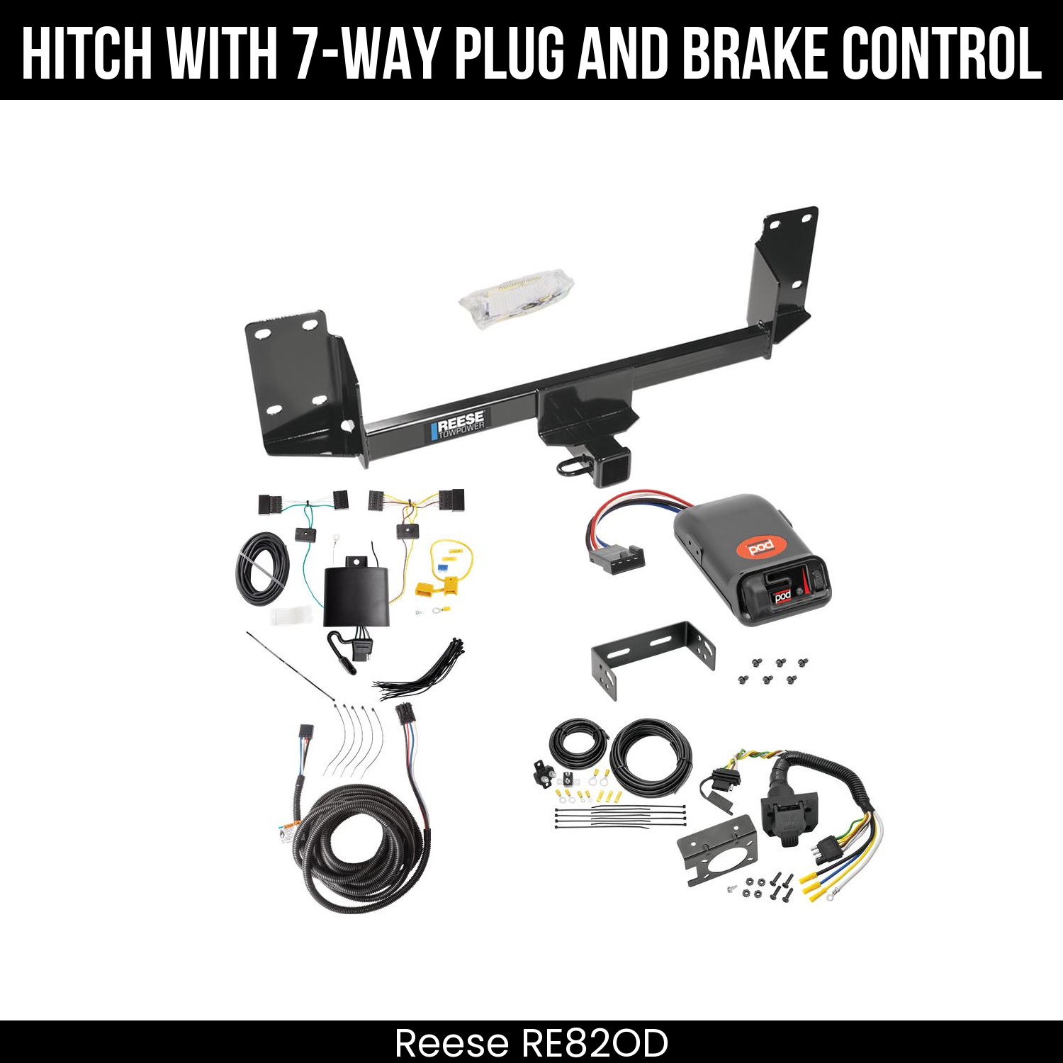Trailer Hitch , 7-Way , Pro Series POD Brake Control