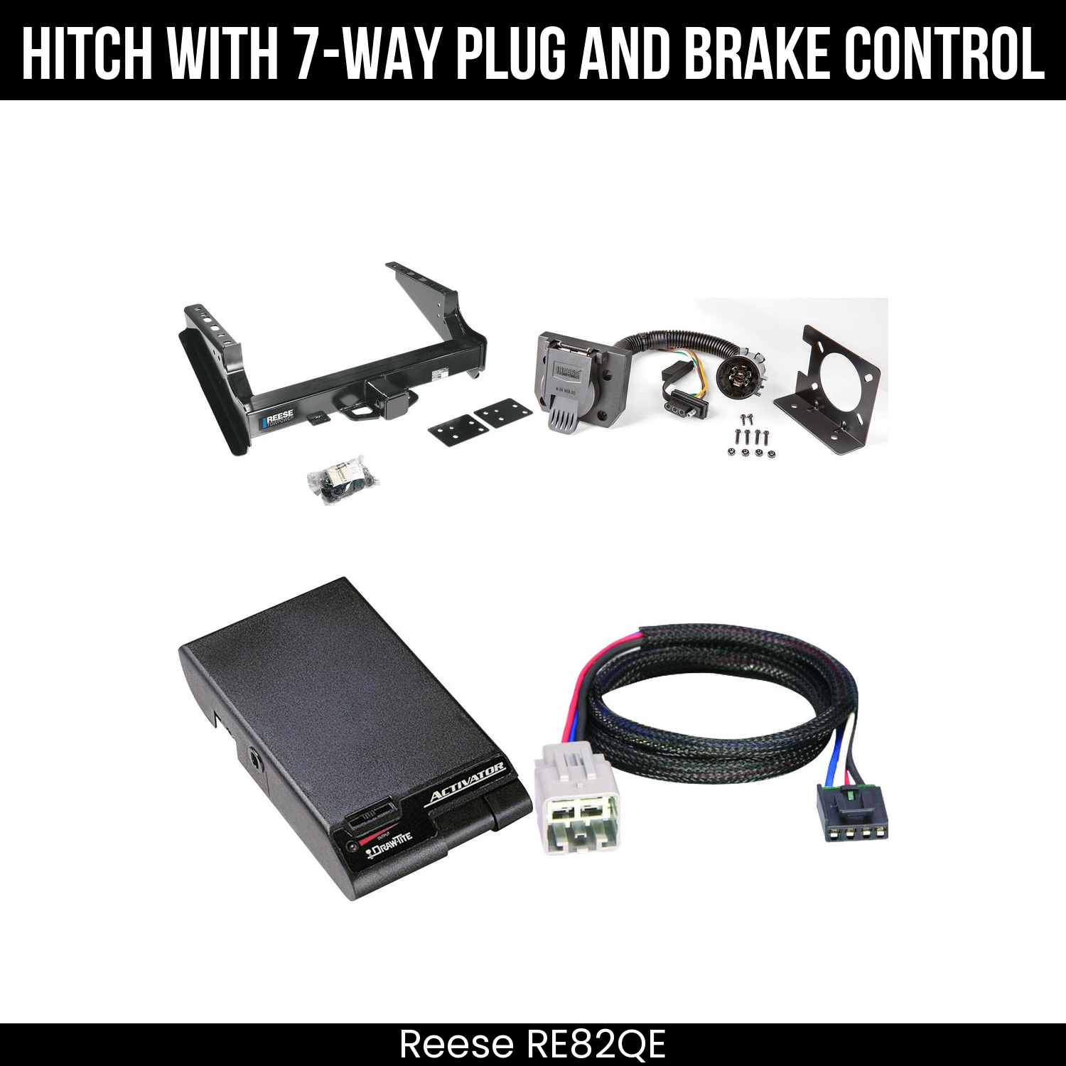 Trailer Hitch , 7-Way , Draw-Tite Activator Brake Control