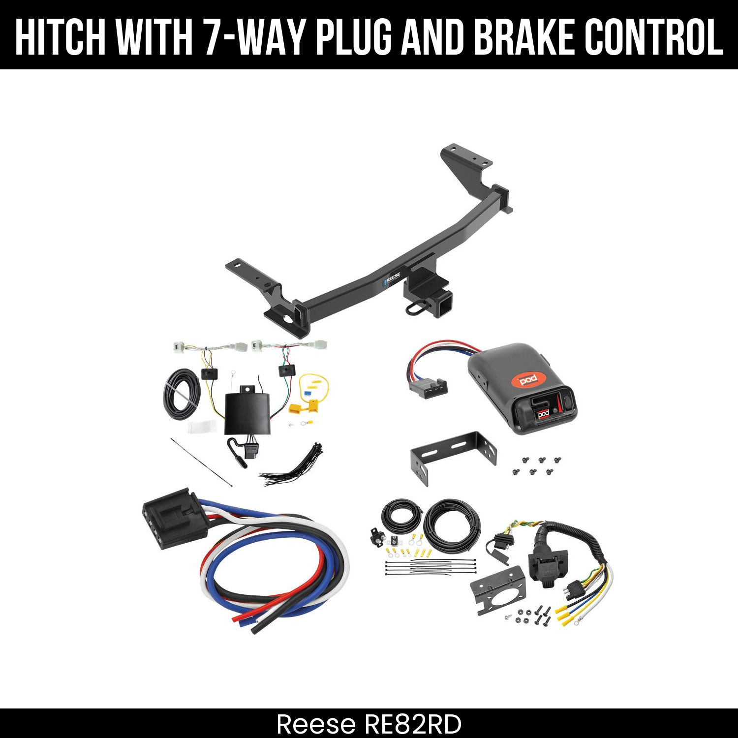 Trailer Hitch , 7-Way , Pro Series POD Brake Control