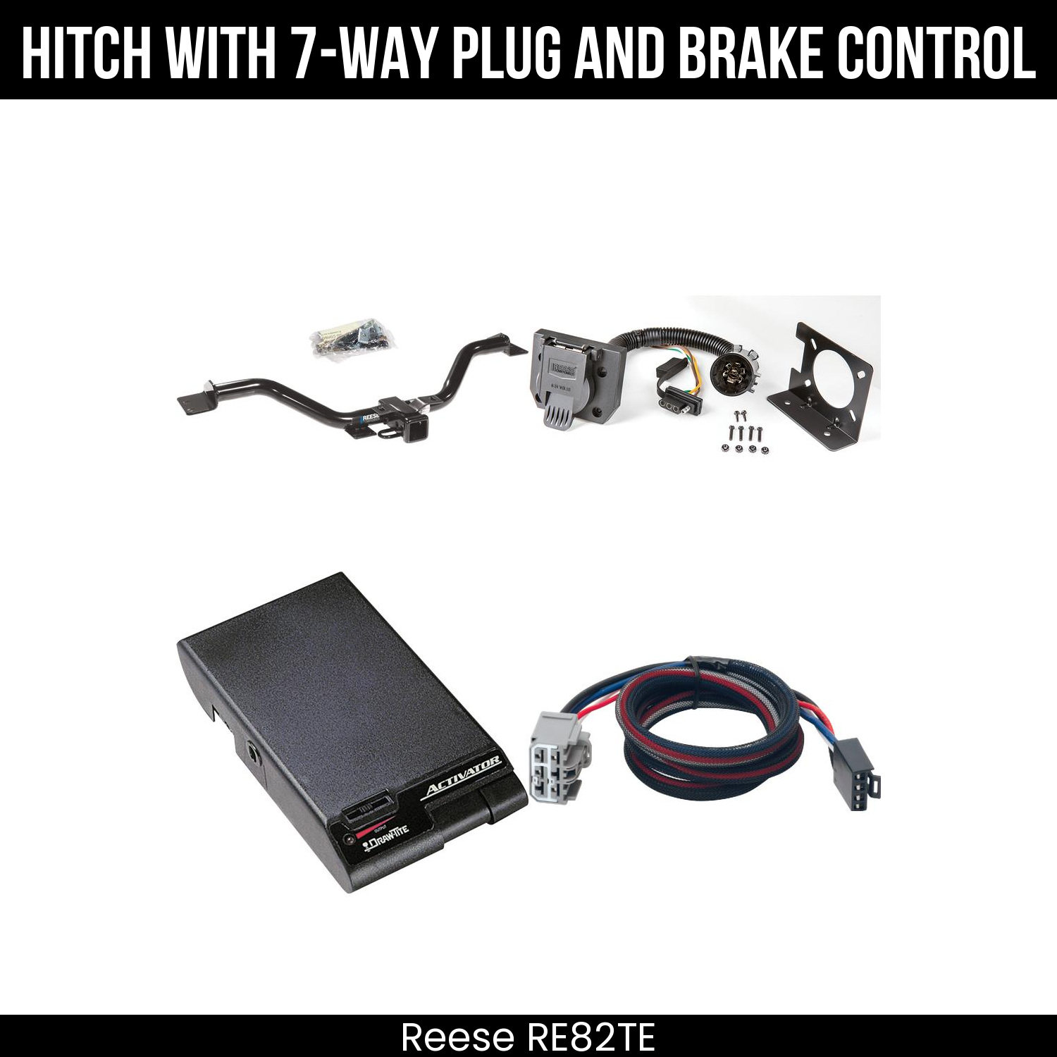Trailer Hitch , 7-Way , Draw-Tite Activator Brake Control