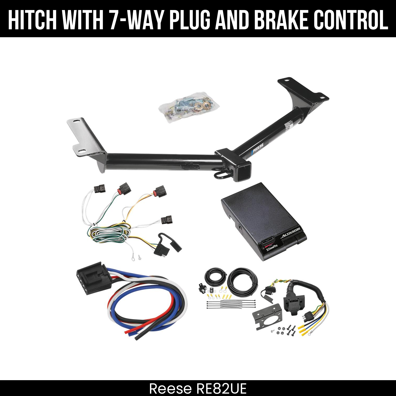 Trailer Hitch , 7-Way , Draw-Tite Activator Brake Control