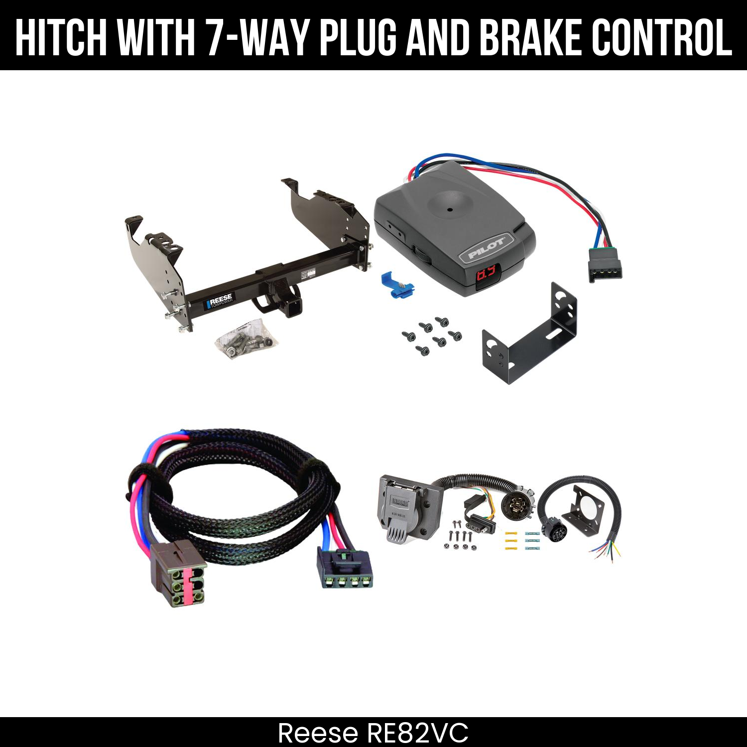 Trailer Hitch , 7-Way , Pro Series Pilot Brake Control