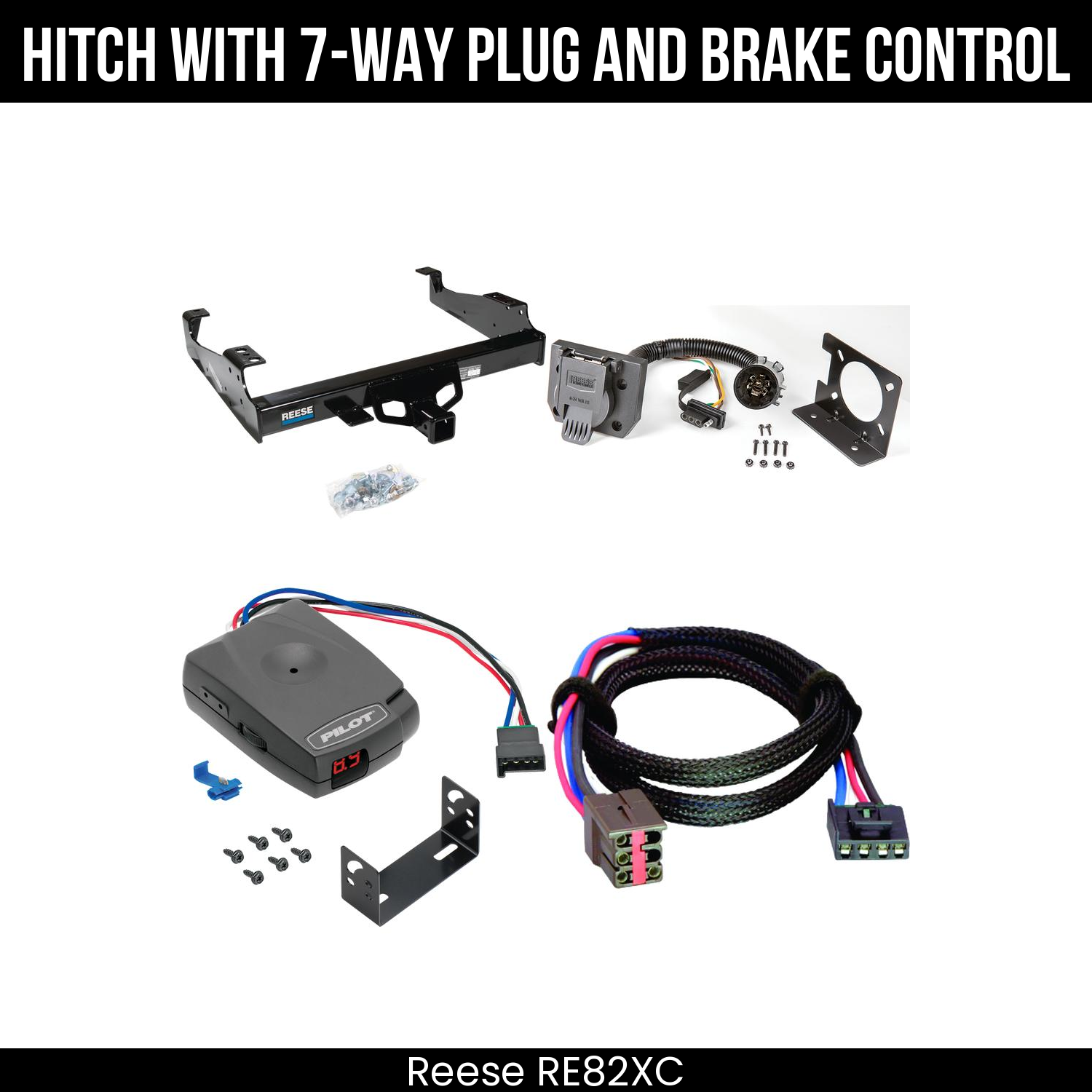 Trailer Hitch , 7-Way , Pro Series Pilot Brake Control