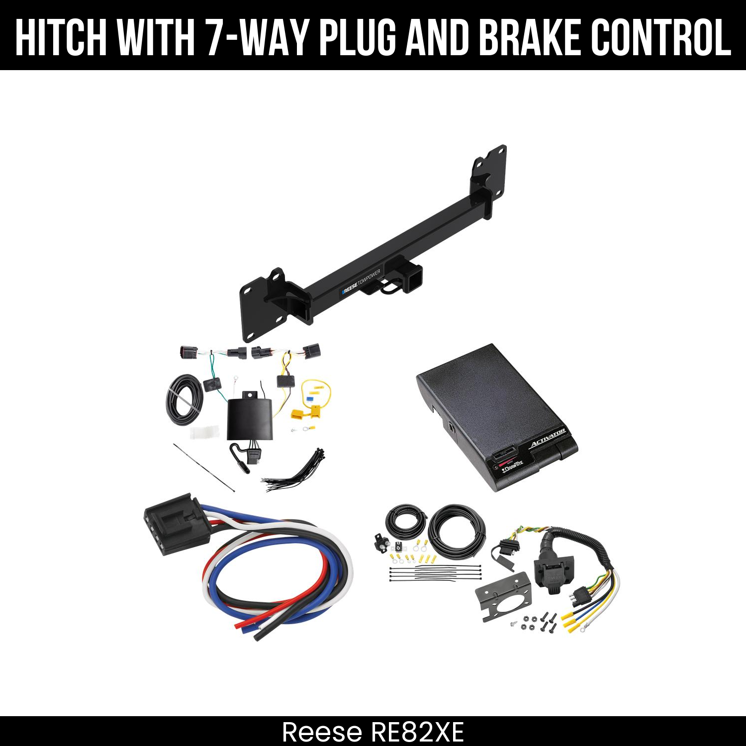 Trailer Hitch , 7-Way , Draw-Tite Activator Brake Control
