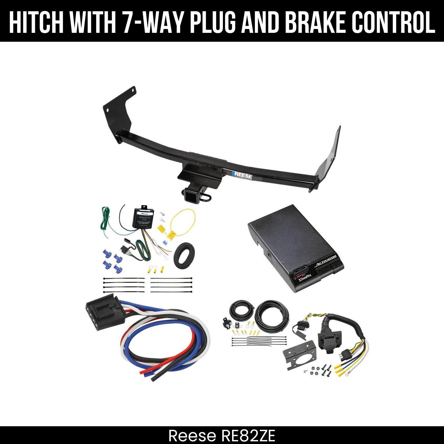 Trailer Hitch , 7-Way , Draw-Tite Activator Brake Control