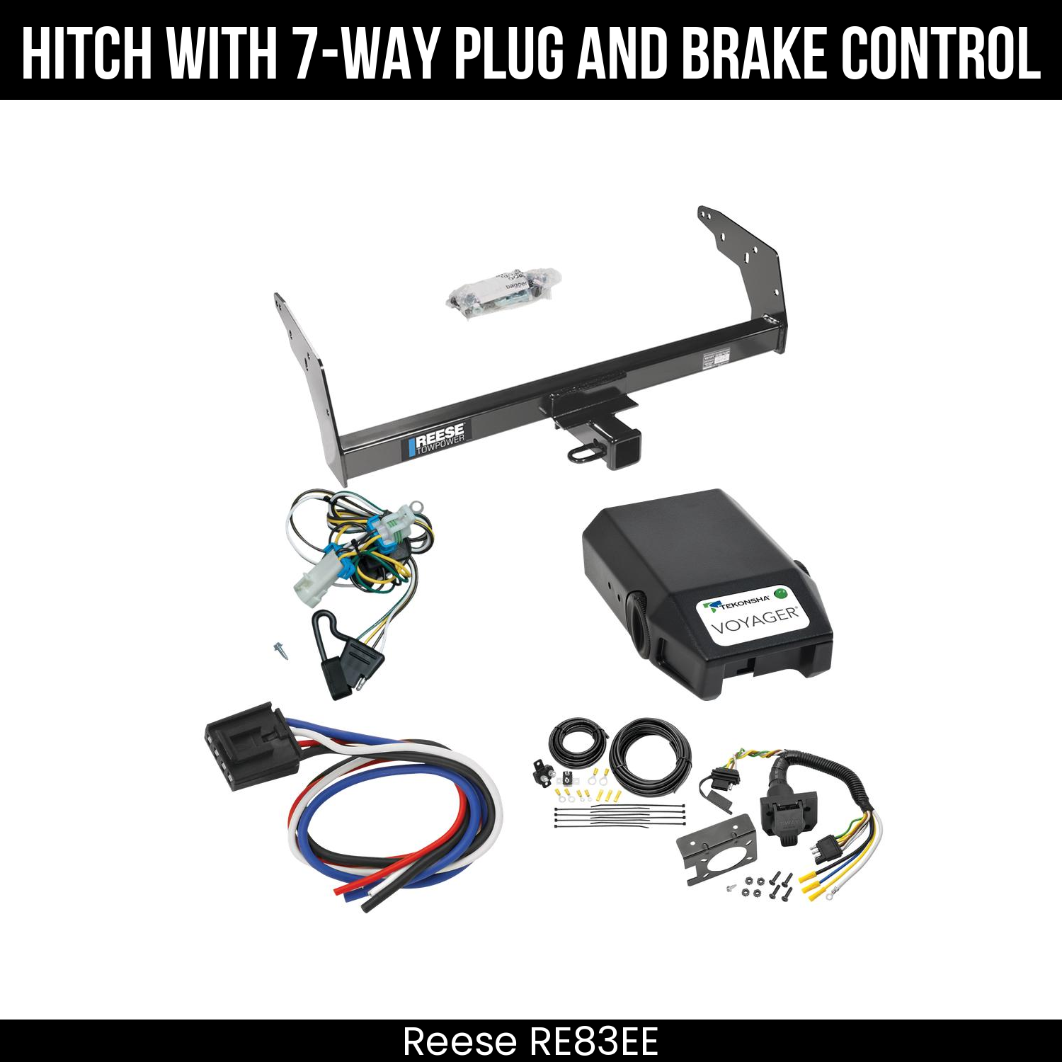 Trailer Hitch , 7-Way , Tekonsha Voyager Brake Control