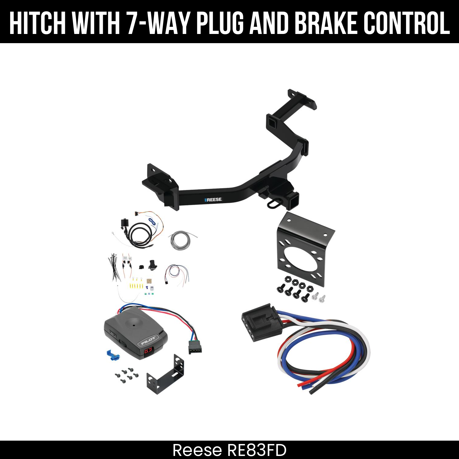 Trailer Hitch , 7-Way , Pro Series Pilot Brake Control