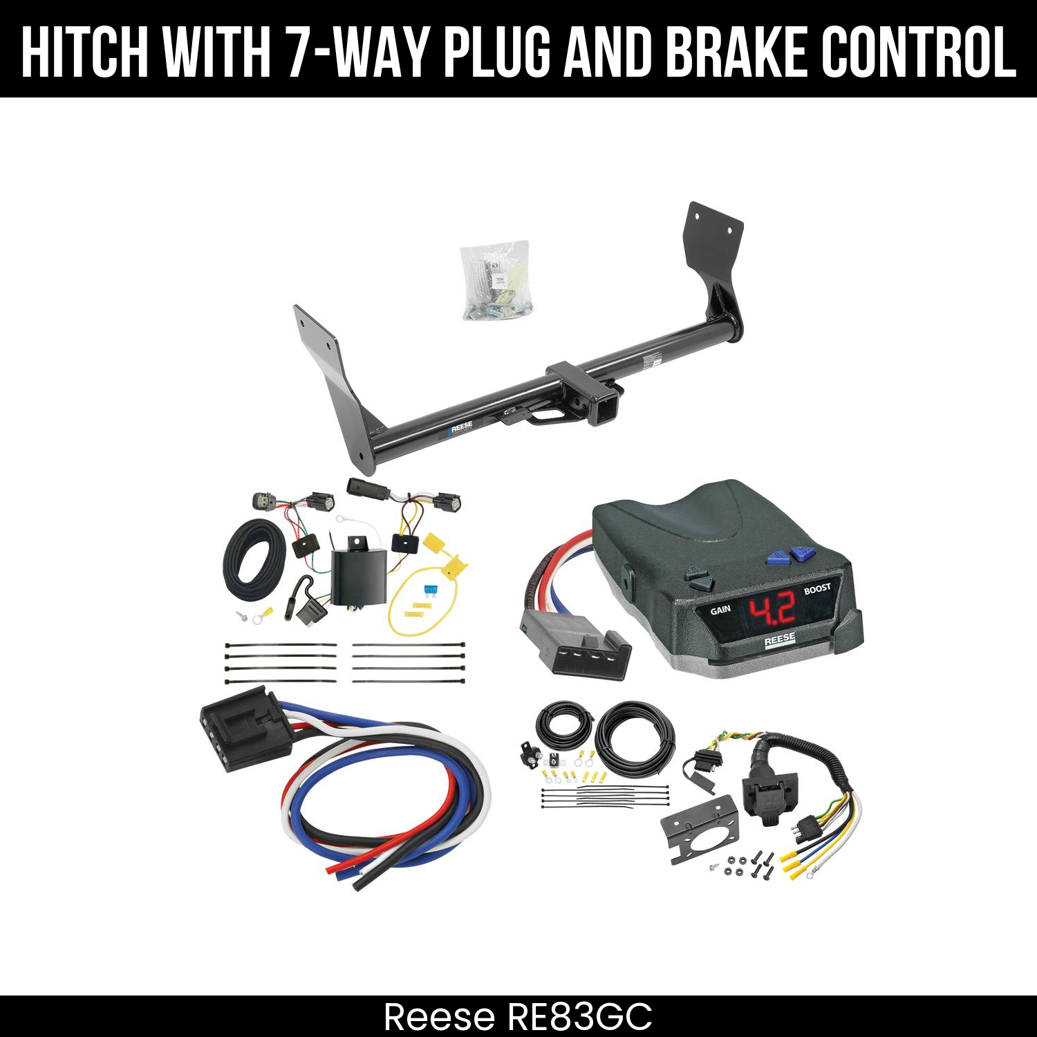 Trailer Hitch , 7-Way , Reese Brake EVN Control
