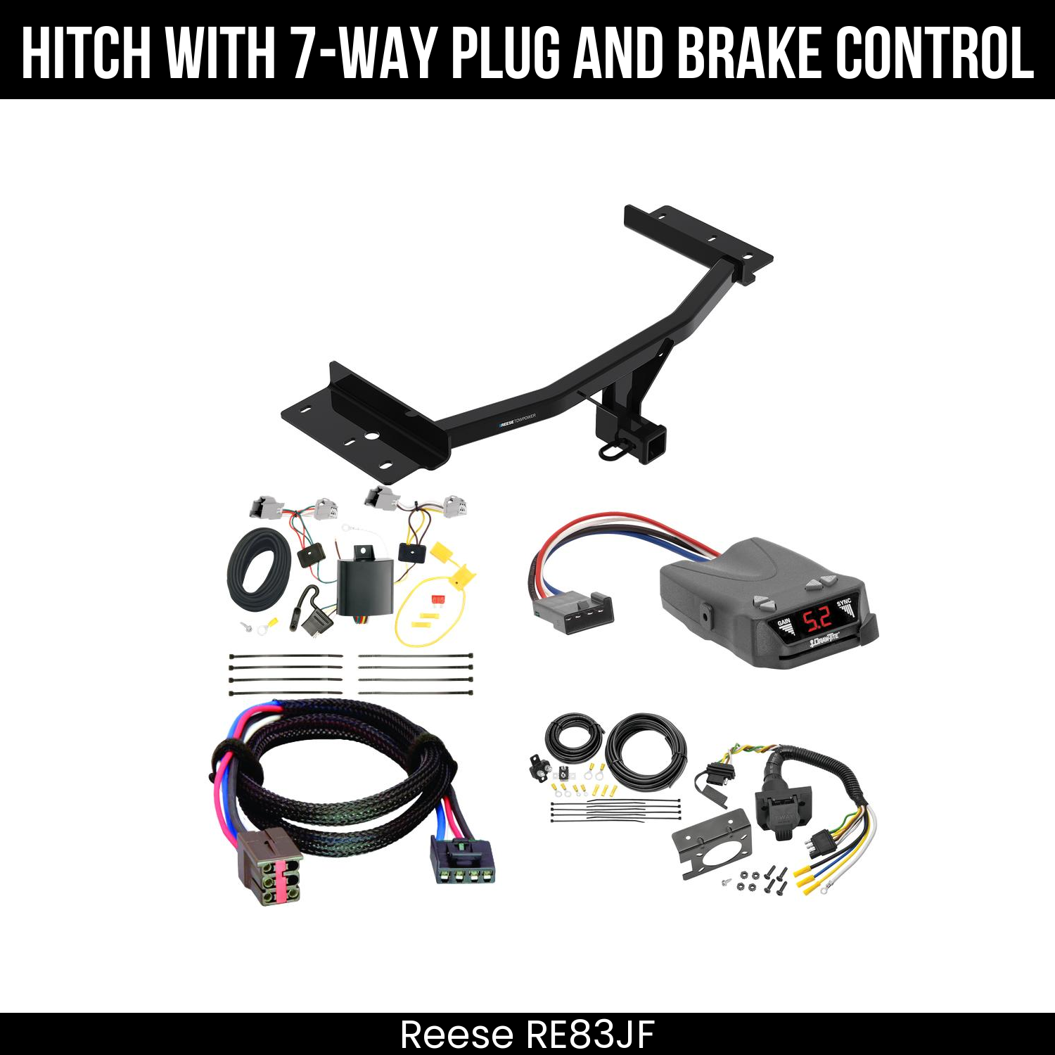 Trailer Hitch , 7-Way , Draw-Tite Activator IV Brake Control