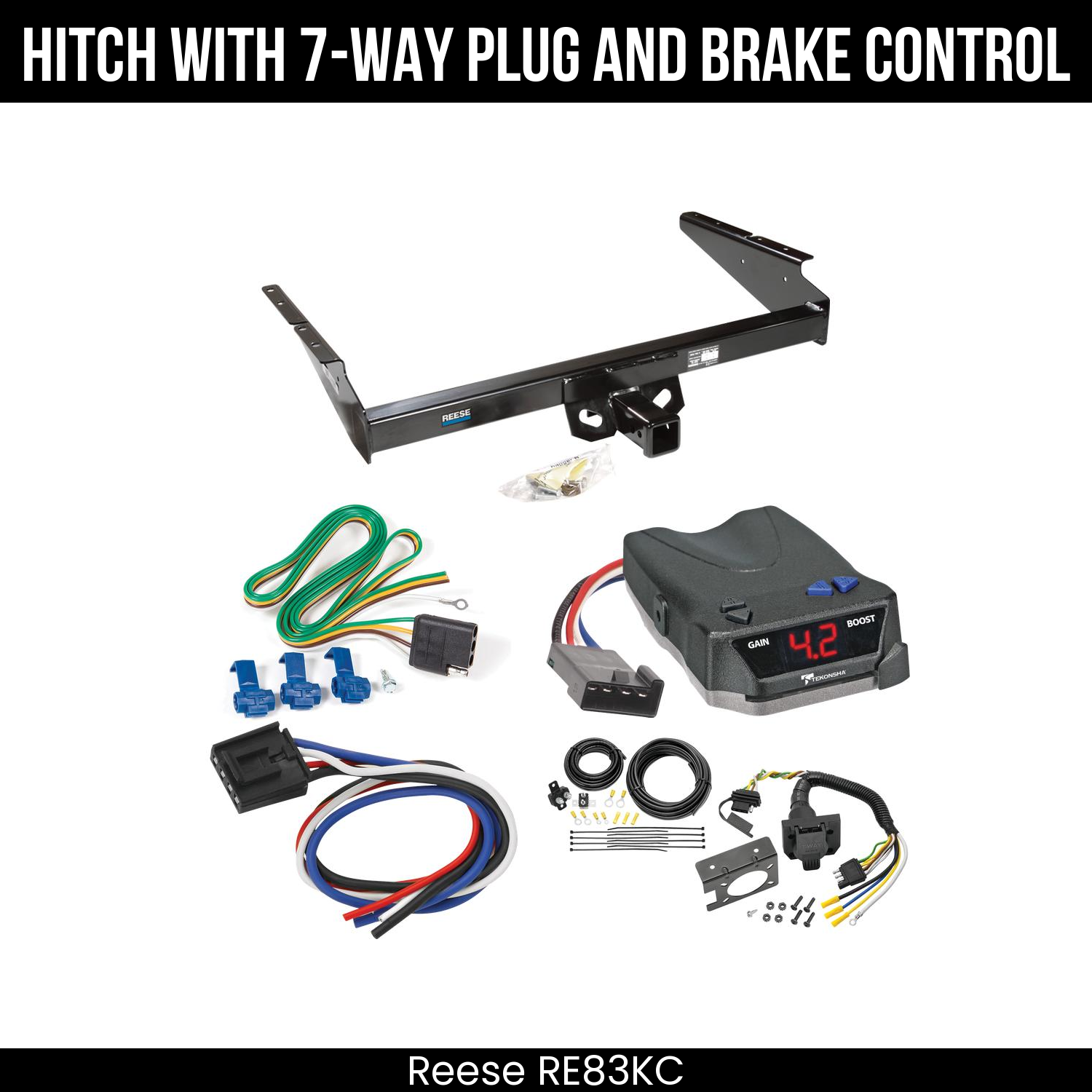 Trailer Hitch , 7-Way , Tekonsha Brake EVN Control