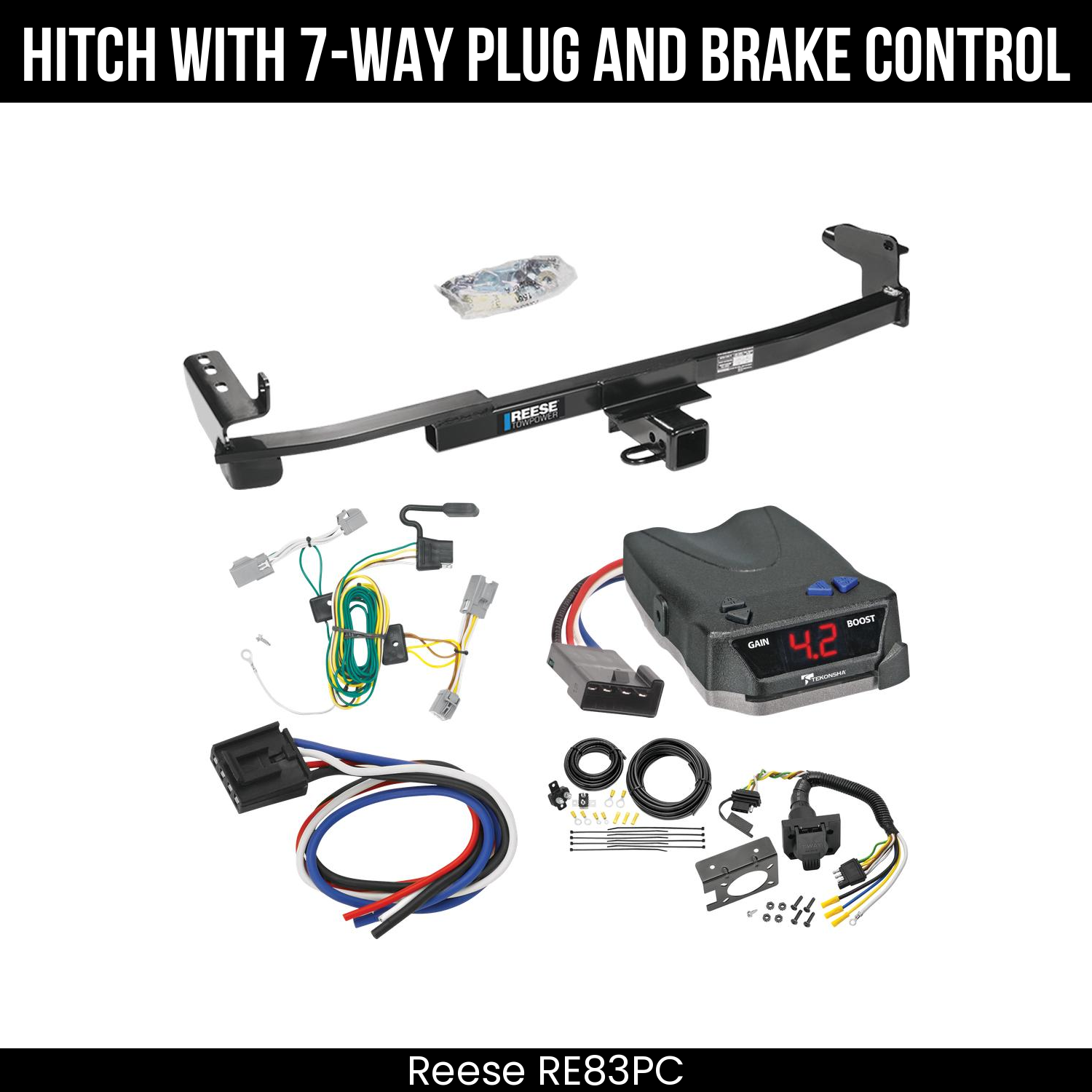 Trailer Hitch , 7-Way , Tekonsha Brake EVN Control