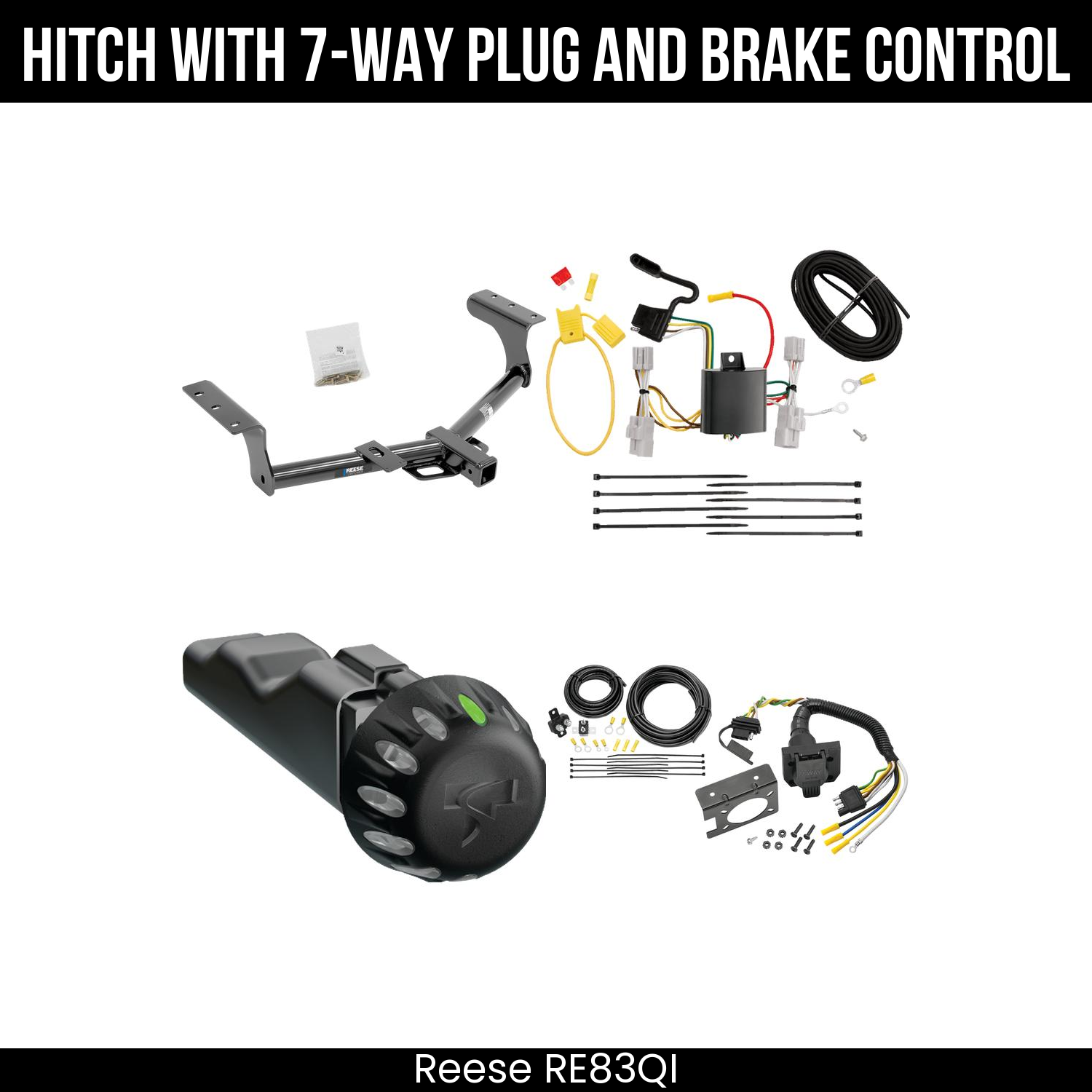 Trailer Hitch , 7-Way , Tekonsha Voyager iD Smart Brake Control