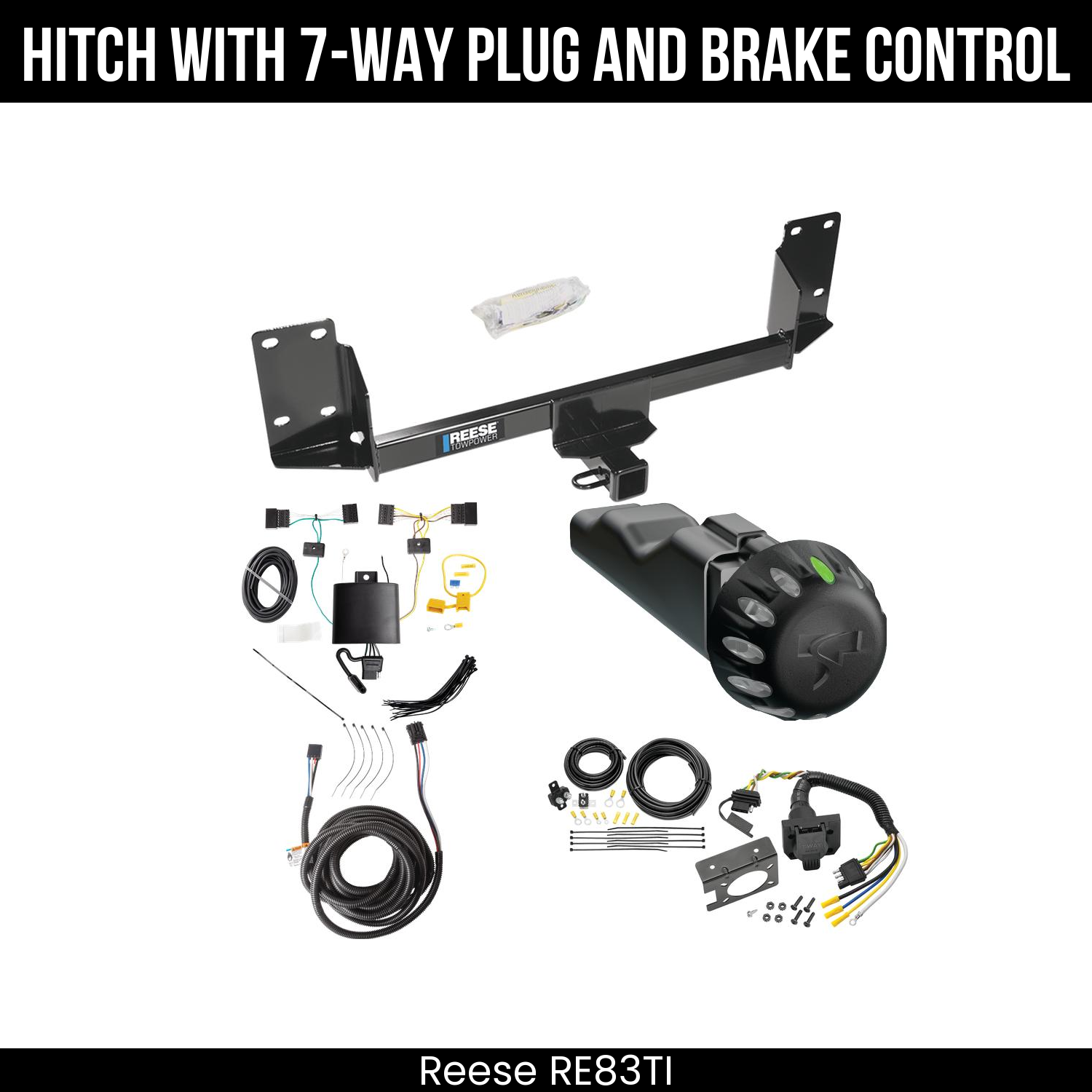 Trailer Hitch , 7-Way , Tekonsha Voyager iD Smart Brake Control