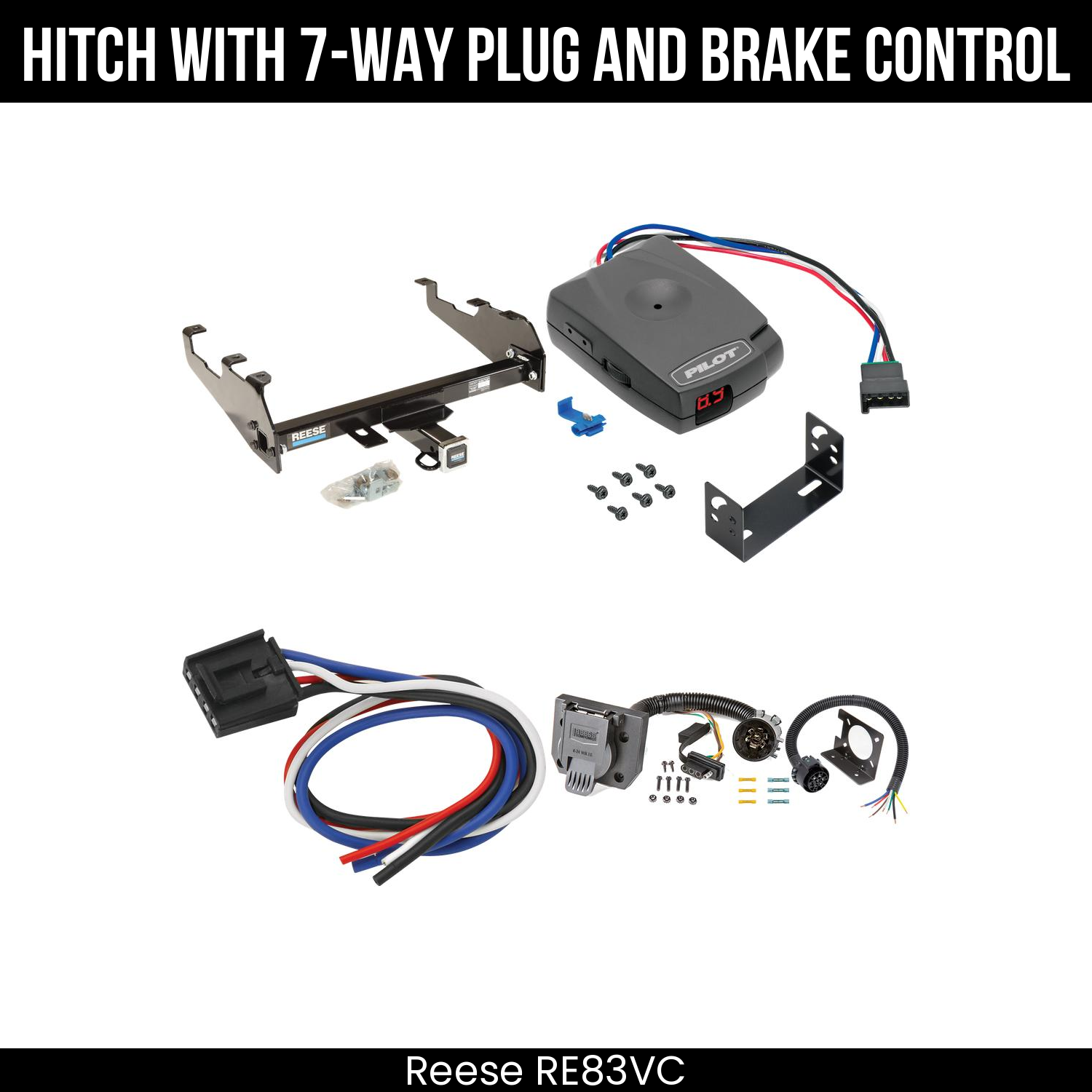Trailer Hitch , 7-Way , Pro Series Pilot Brake Control
