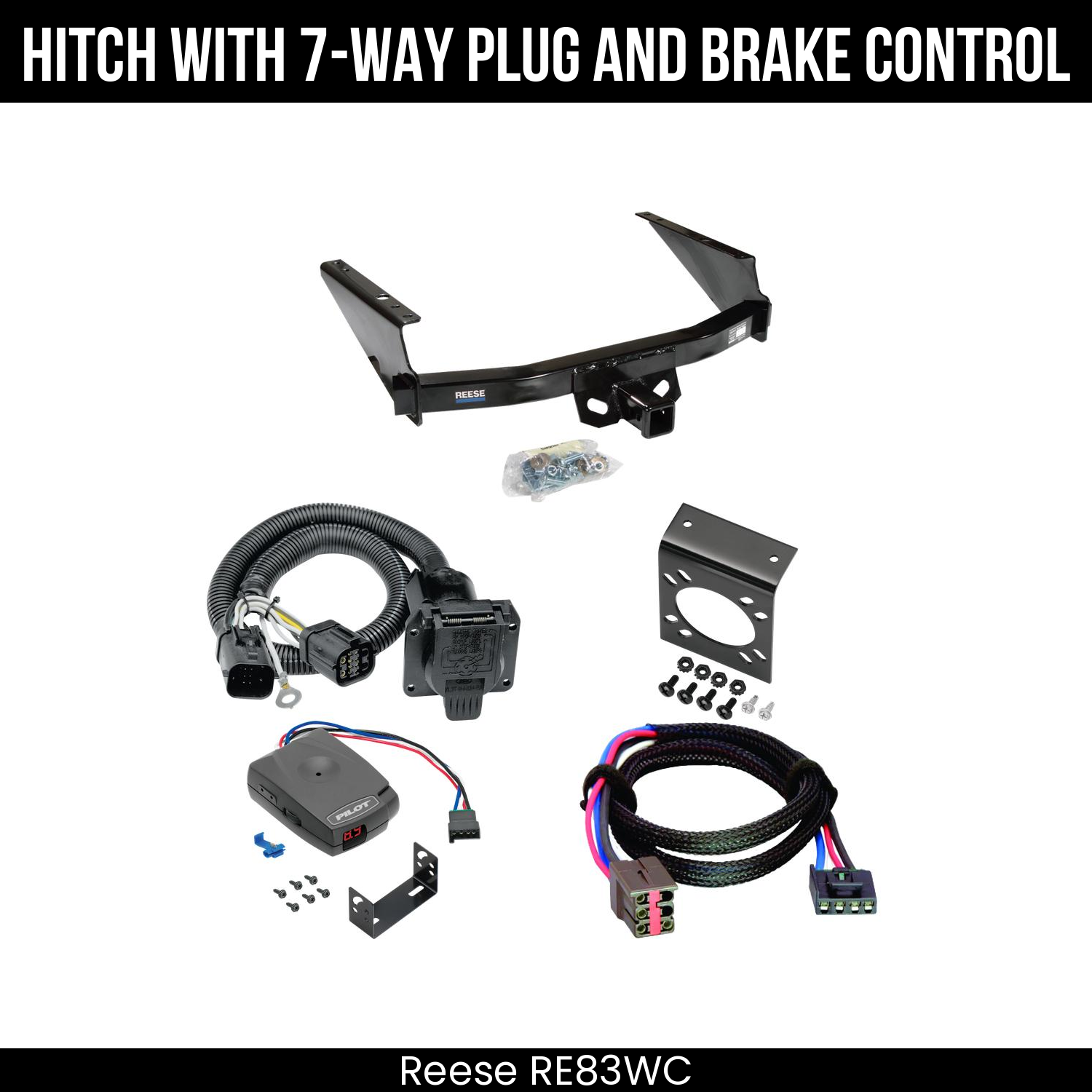 Trailer Hitch , 7-Way , Pro Series Pilot Brake Control