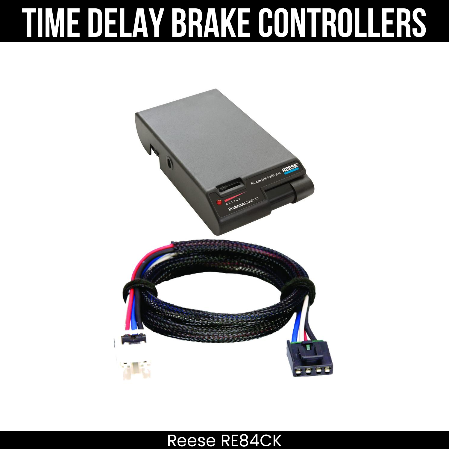 Reese Brakeman Brake Control , Plug Adapter