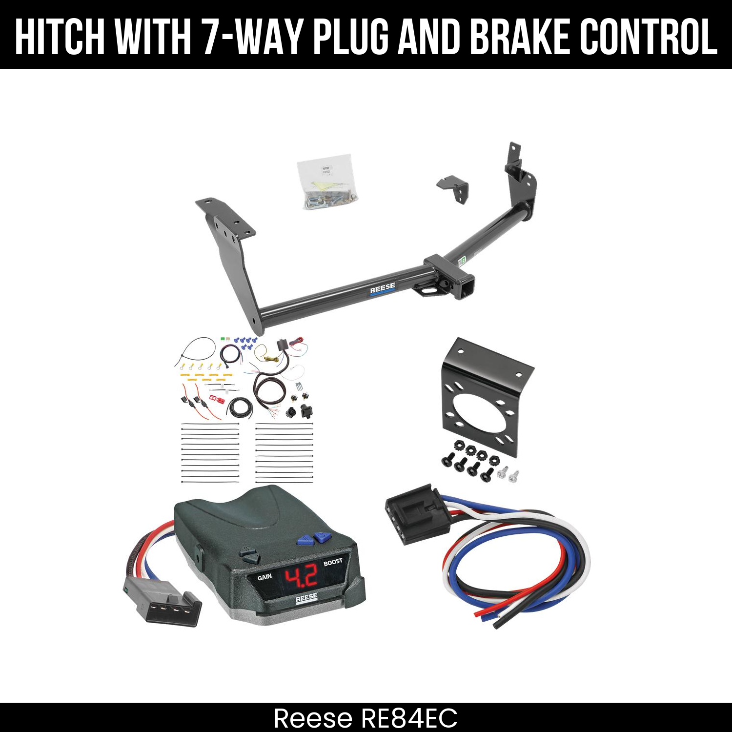 Trailer Hitch , 7-Way , Reese Brake EVN Control