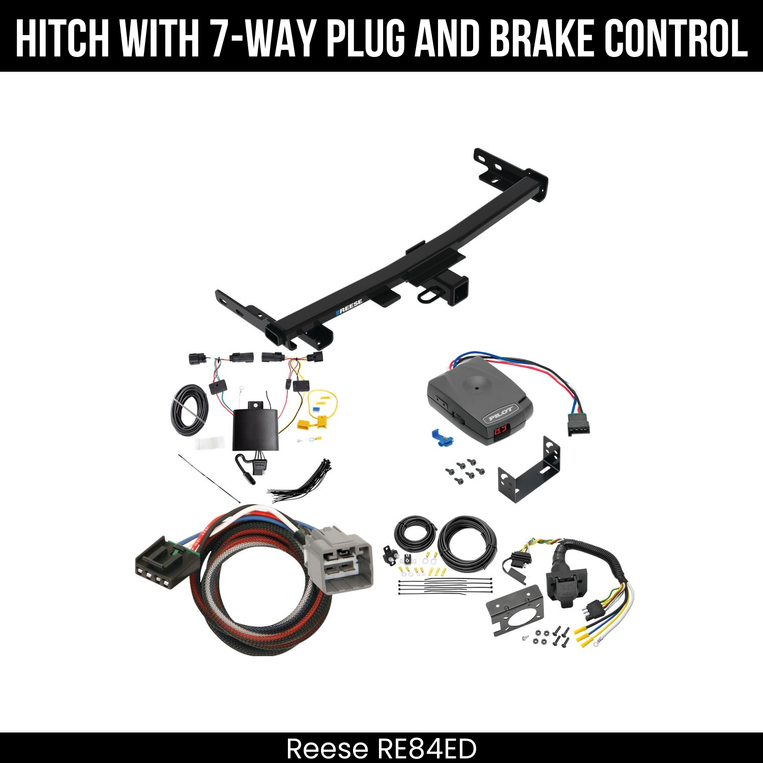 Trailer Hitch , 7-Way , Pro Series Pilot Brake Control