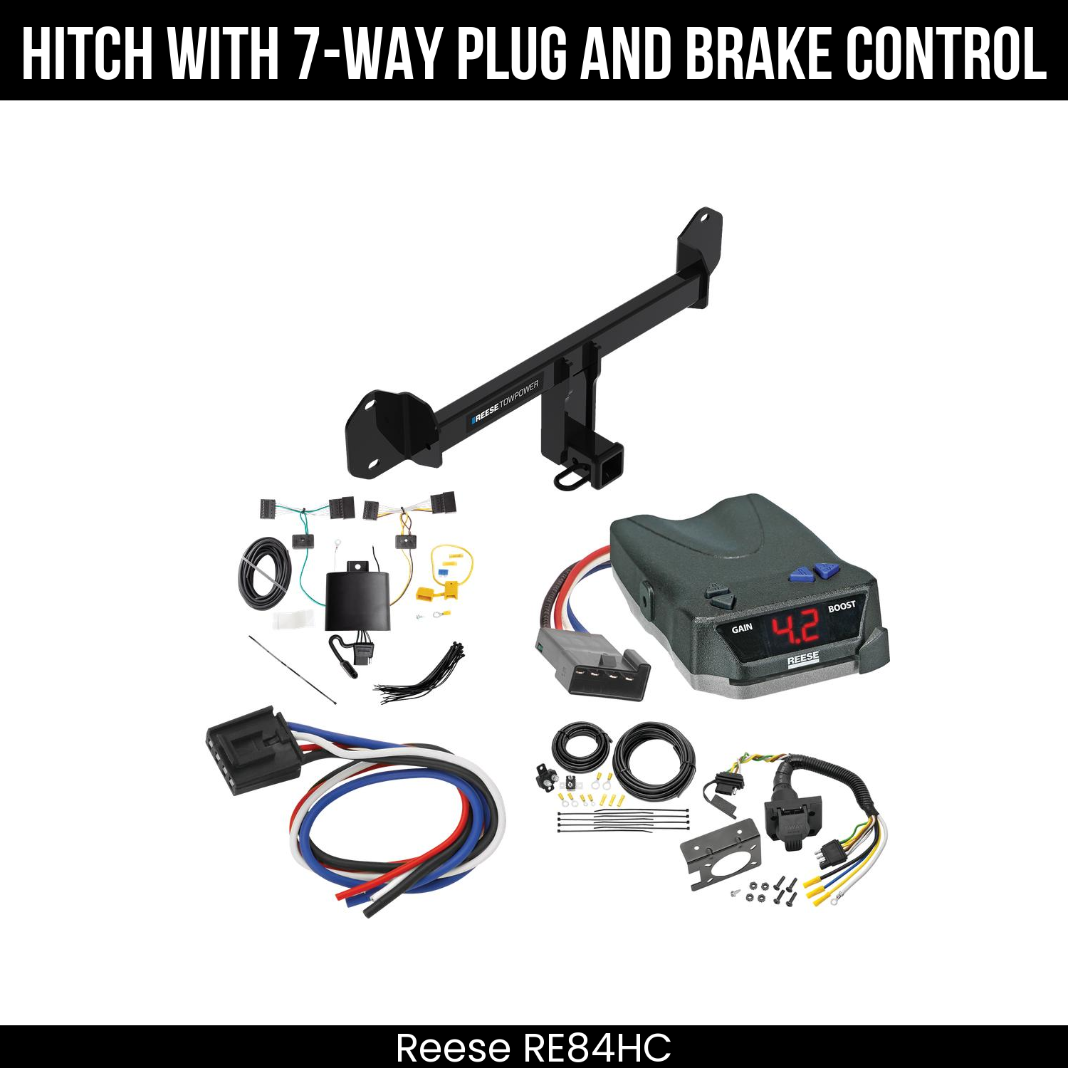 Trailer Hitch , 7-Way , Reese Brake EVN Control