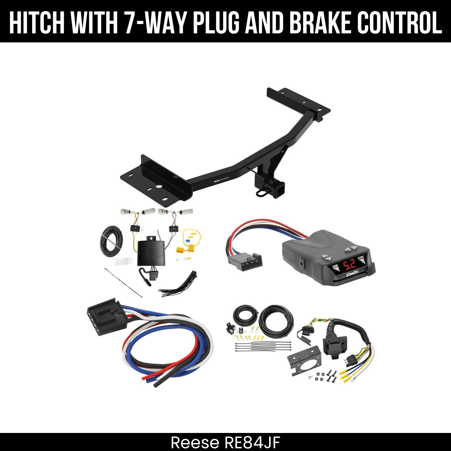 Trailer Hitch , 7-Way , Draw-Tite Activator IV Brake Control
