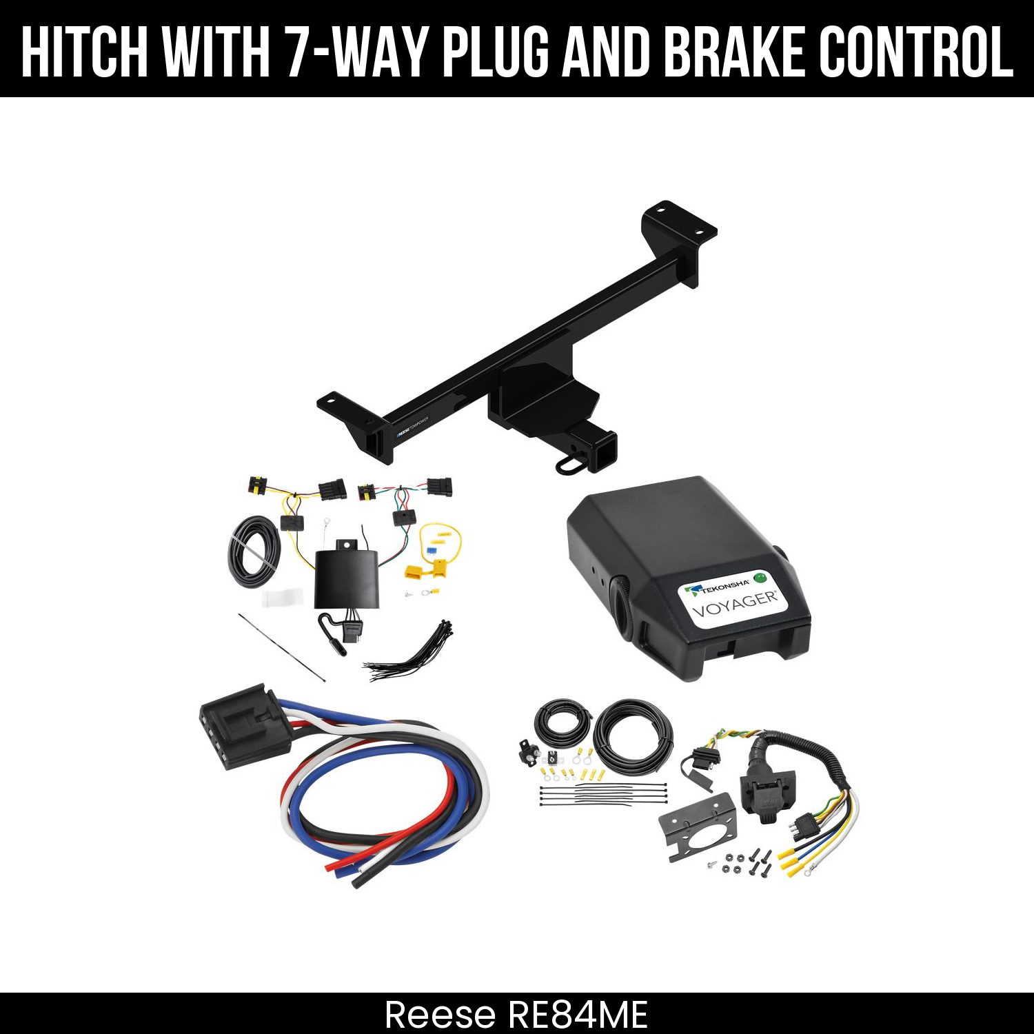 Trailer Hitch , 7-Way , Tekonsha Voyager Brake Control