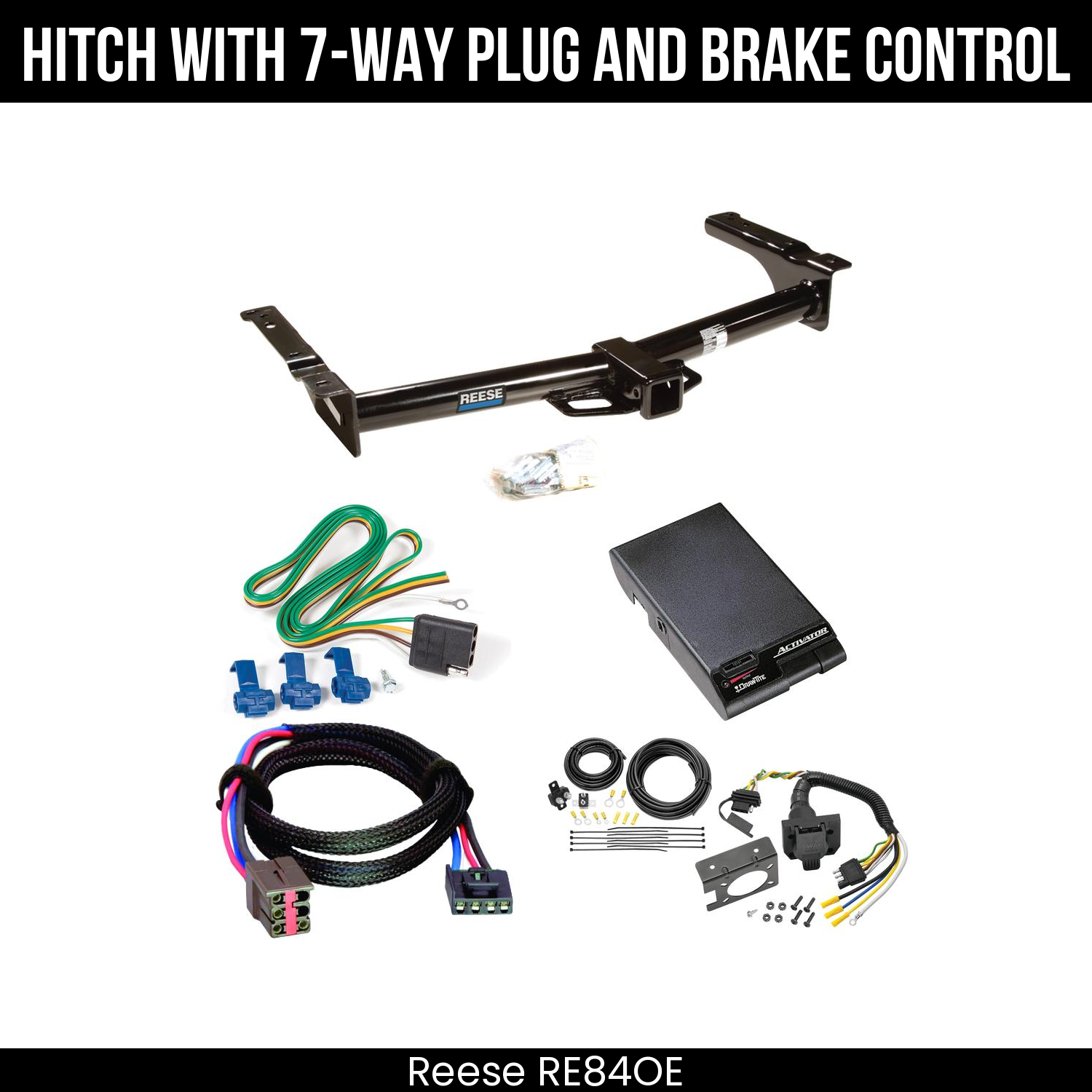 Trailer Hitch , 7-Way , Draw-Tite Activator Brake Control