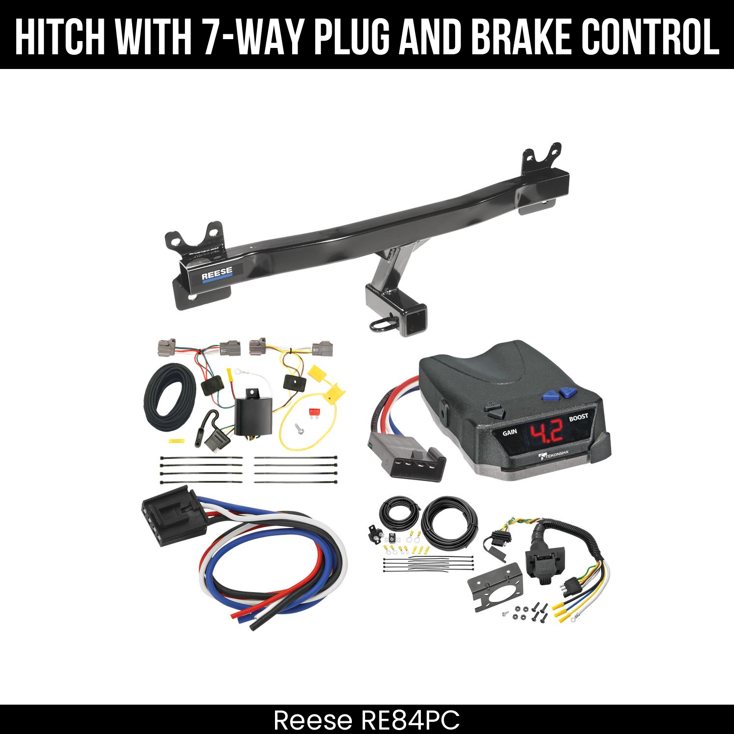 Trailer Hitch , 7-Way , Tekonsha Brake EVN Control